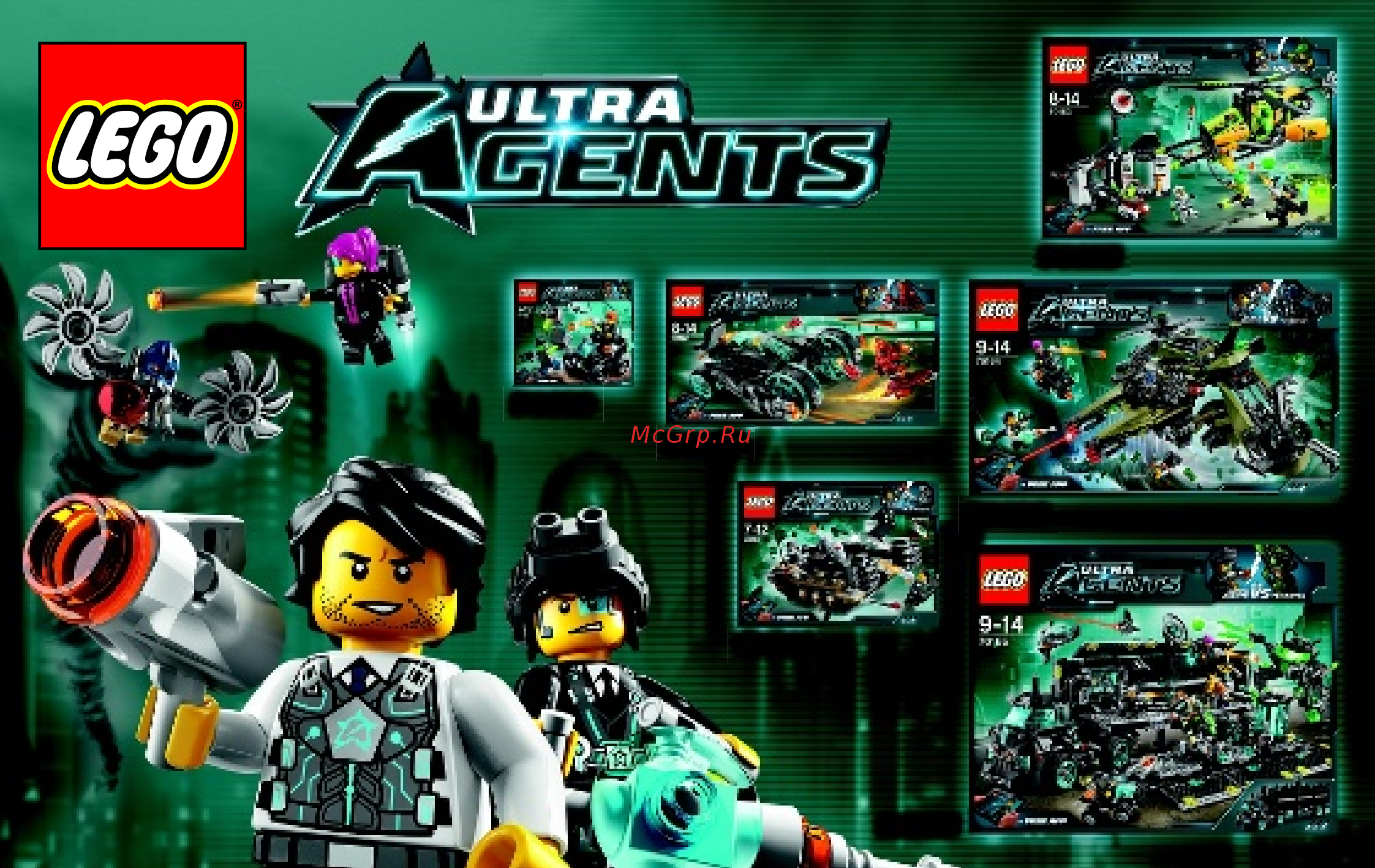 Lego Agents Внедрение Шпионов (70166) Инструкция по эксплуатации онлайн [30/31] 306186