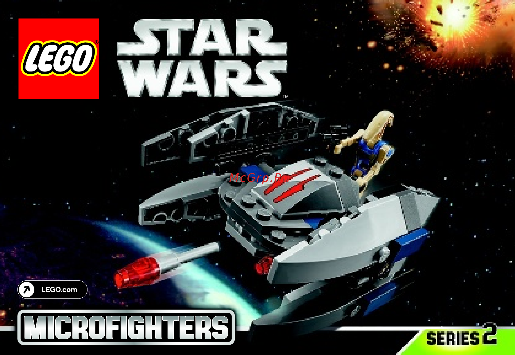 Lego Star Wars Дроид-Стервятник (75073) Инструкция по эксплуатации онлайн