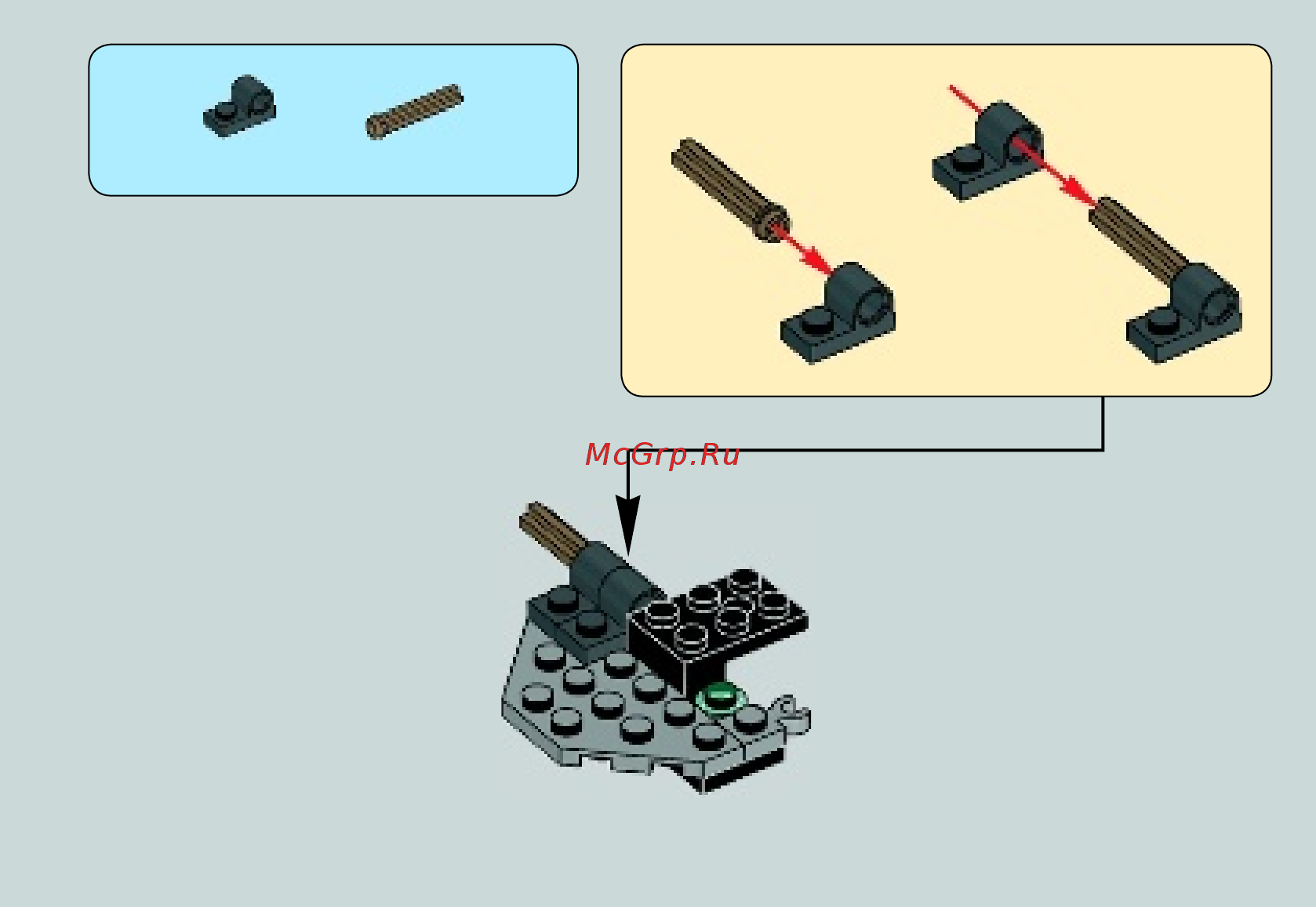 Lego Star Wars Дроид-Стервятник (75073) Инструкция по эксплуатации онлайн [7/31] 306198