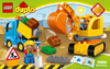Lego DUPLO Town Грузовик и гусеничный экскаватор (10812) Инструкция по эксплуатации