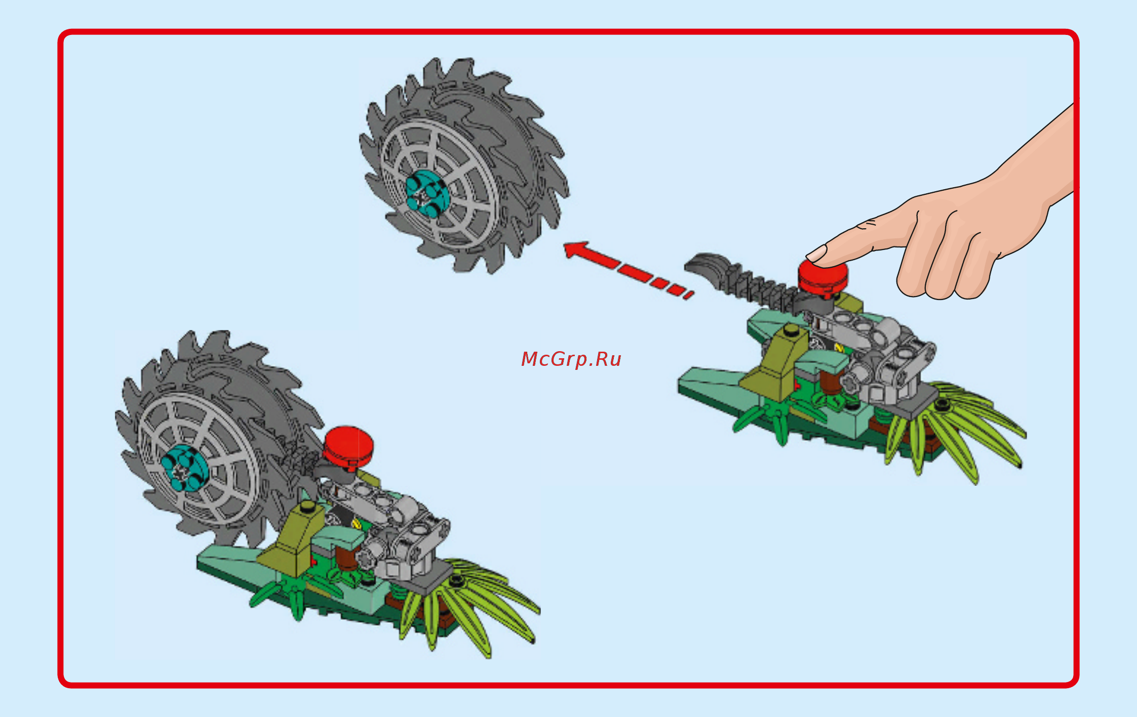 Lego Атака Корвуса Глейва 76103 Инструкция по эксплуатации онлайн [21/24] 306502