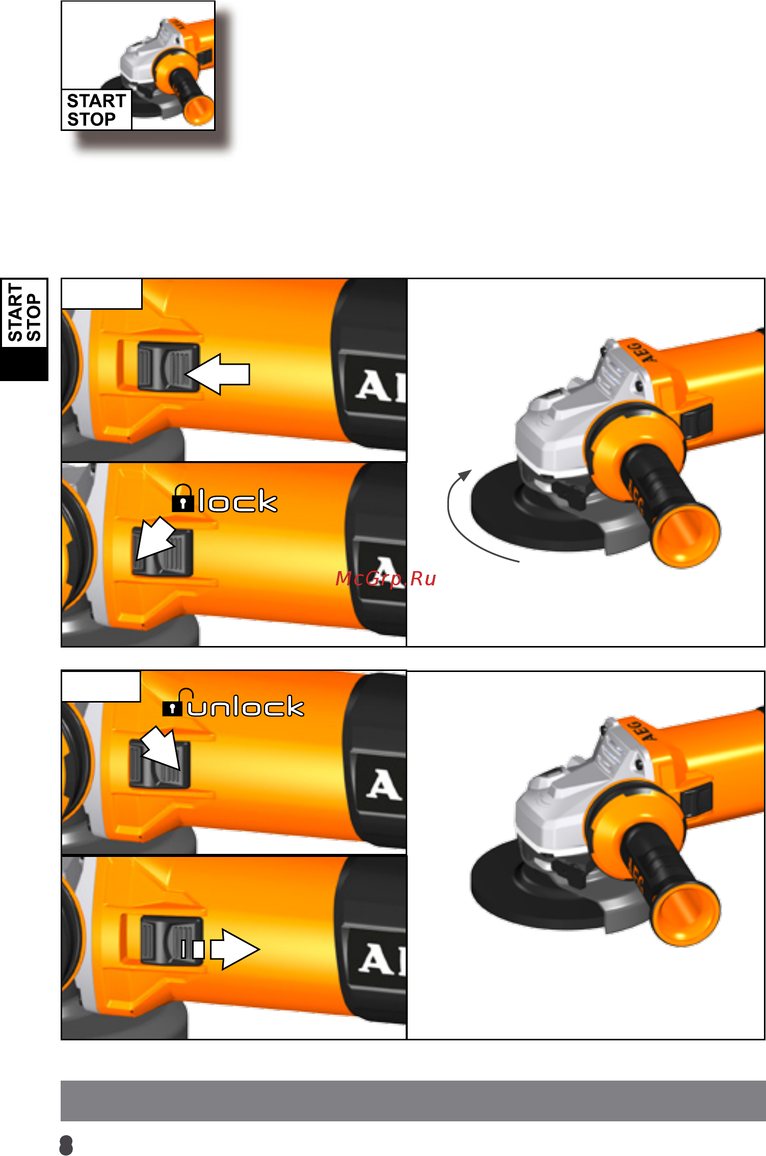 AEG WS13-125SXEK 4935451310 Инструкция по эксплуатации онлайн [10/158] 307907