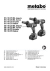 Metabo BS 18 LTX BL Q I 602353660 Инструкция по эксплуатации