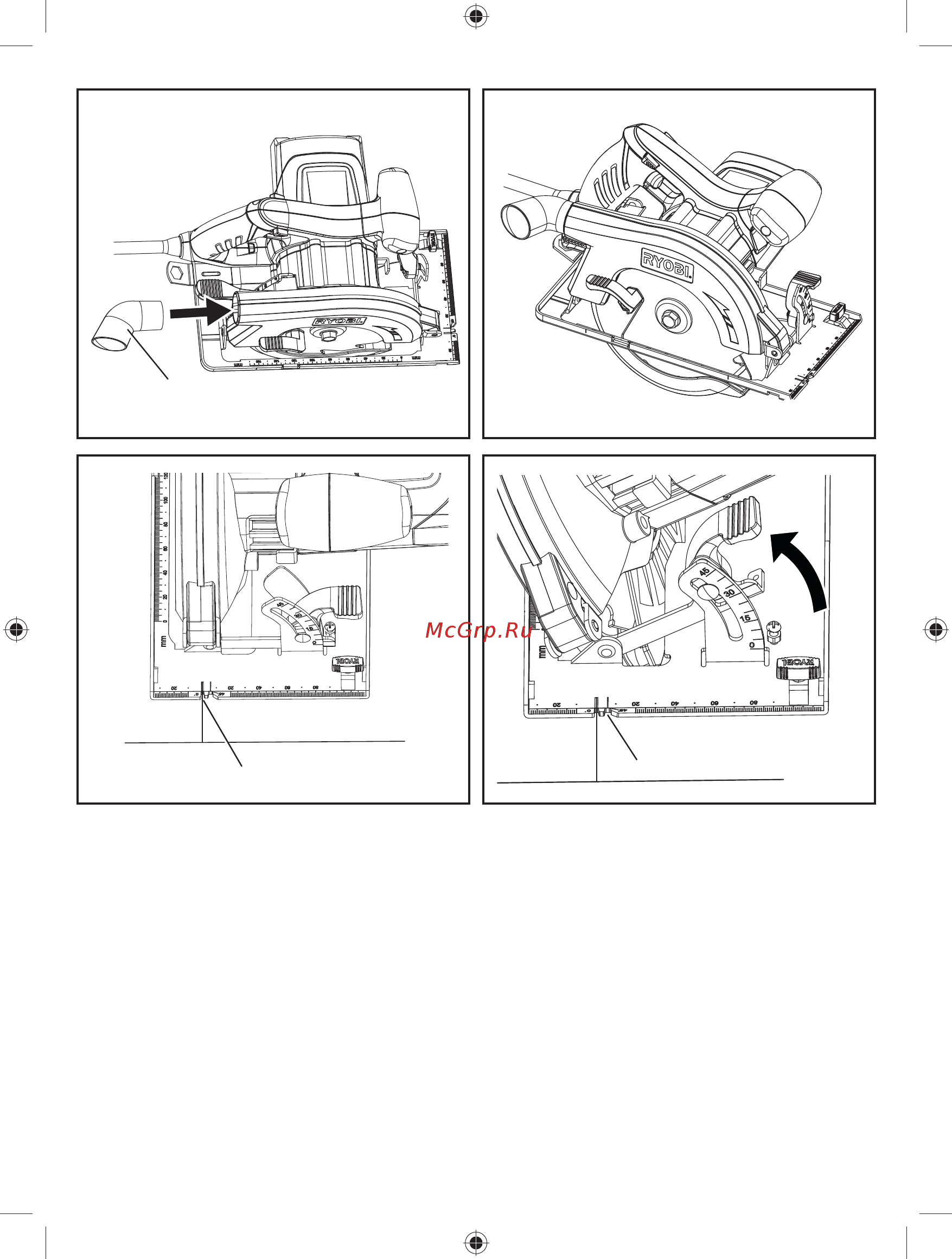 Ryobi EWS1150RS2 55MM CIRC SAW EU 5133000825 Инструкция по эксплуатации онлайн [4/111] 306616
