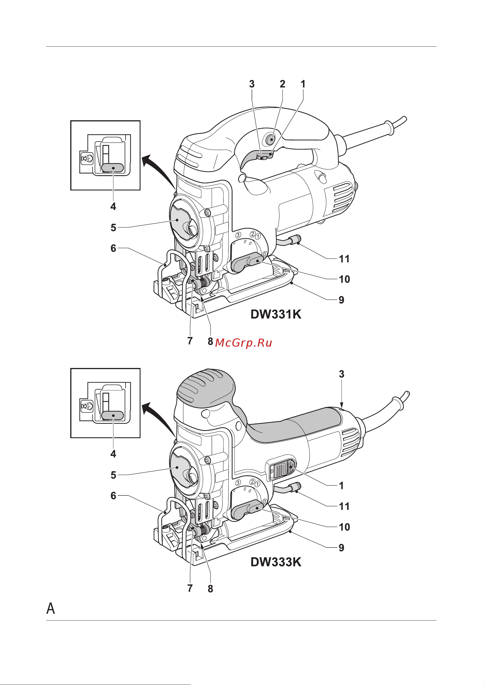 Dewalt DW331K-QS Инструкция по эксплуатации онлайн [2/20] 307873