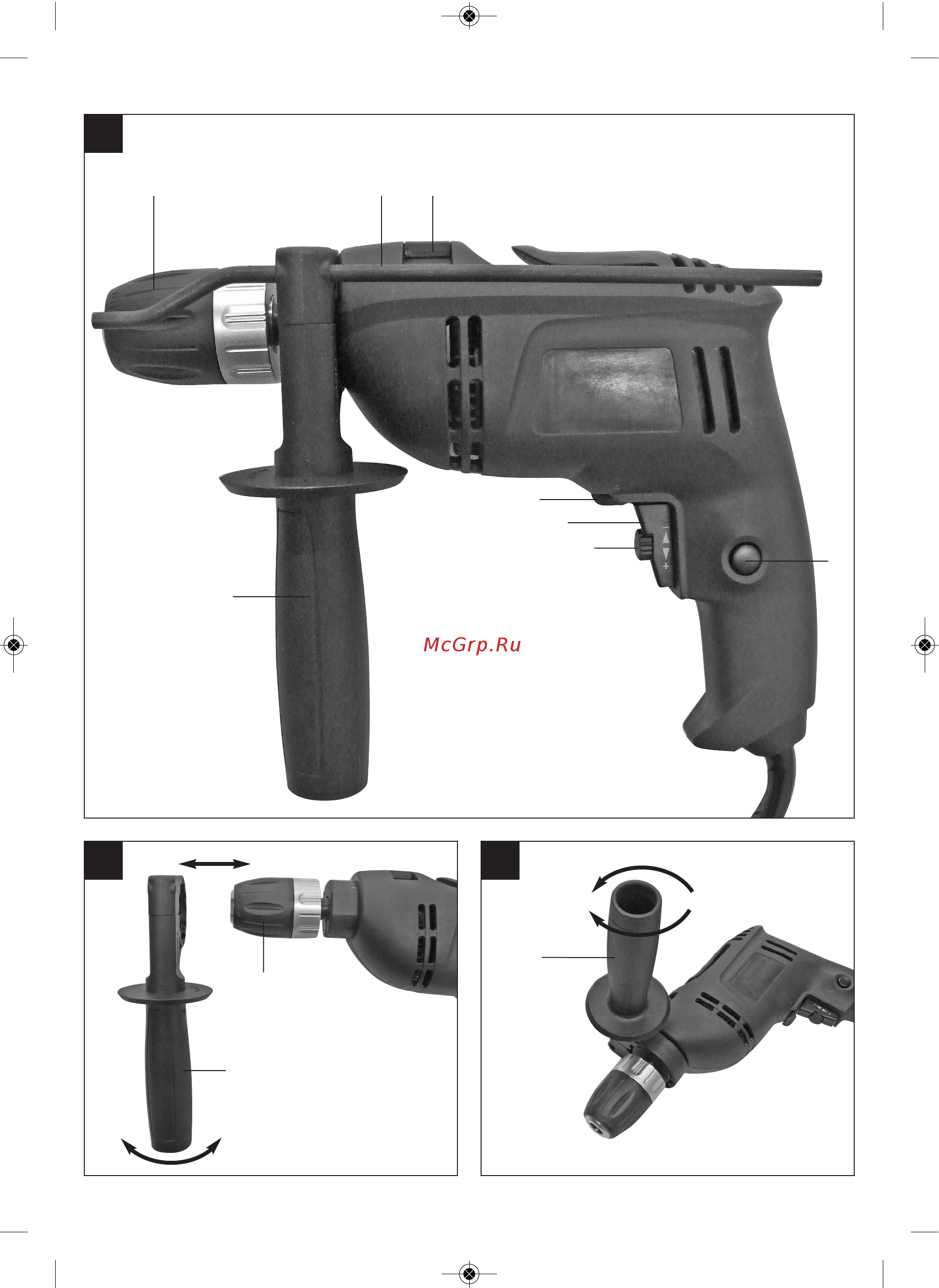 Einhell TC-ID 650 E 4258682 Инструкция по эксплуатации онлайн [3/56] 306705