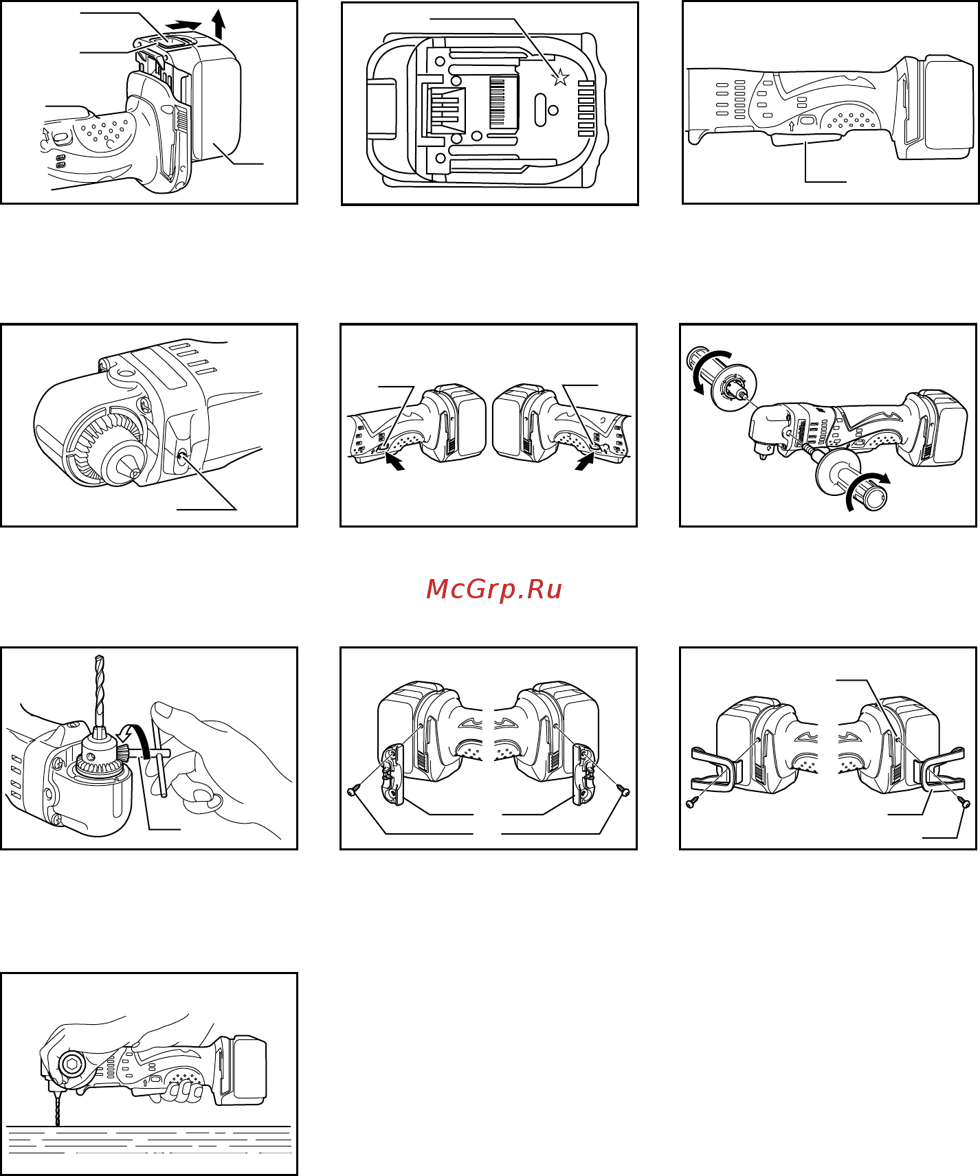 Makita BDA350Z Инструкция по эксплуатации онлайн [2/40] 306920