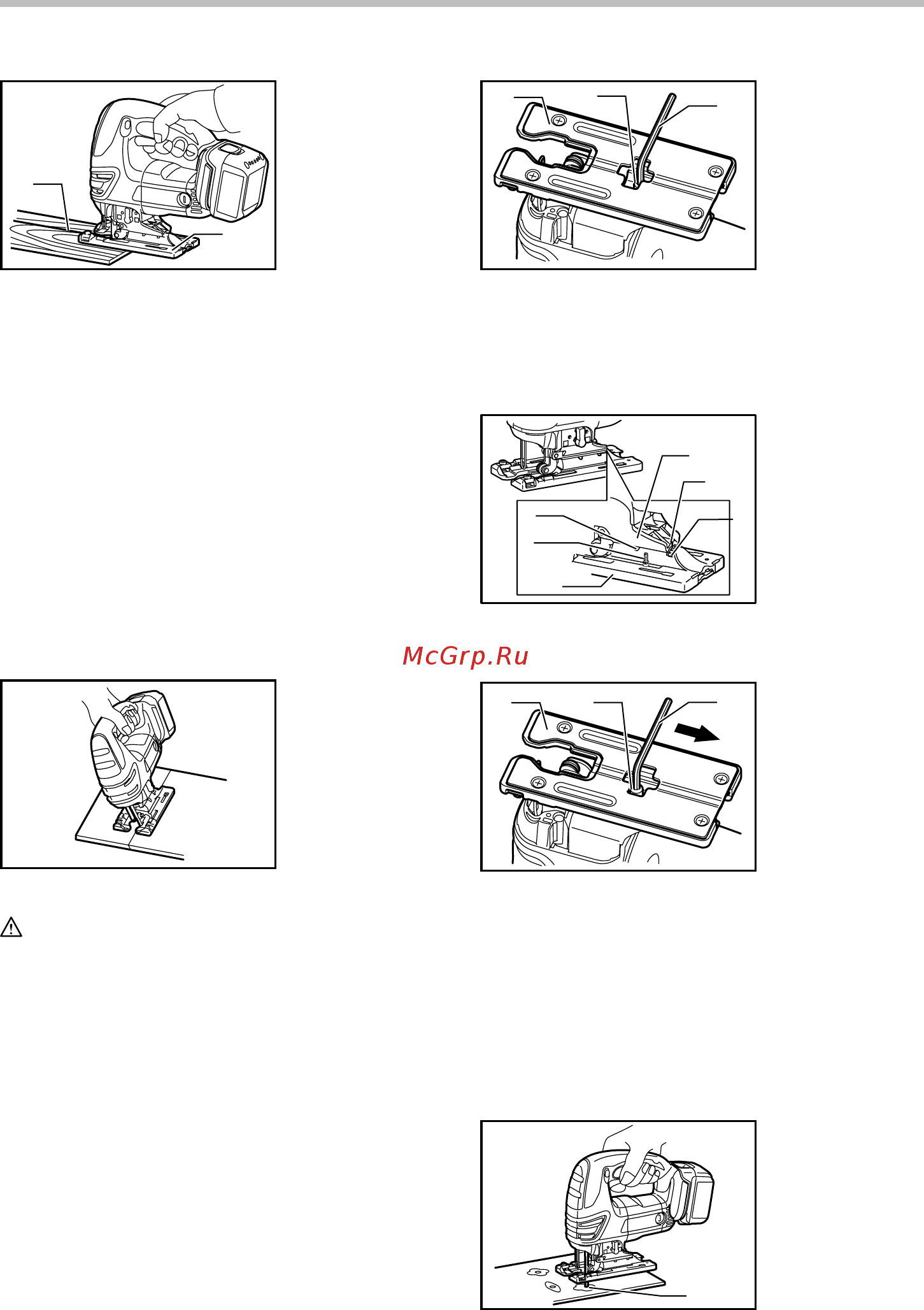 Makita DJV180RF [10/16] Вырезы