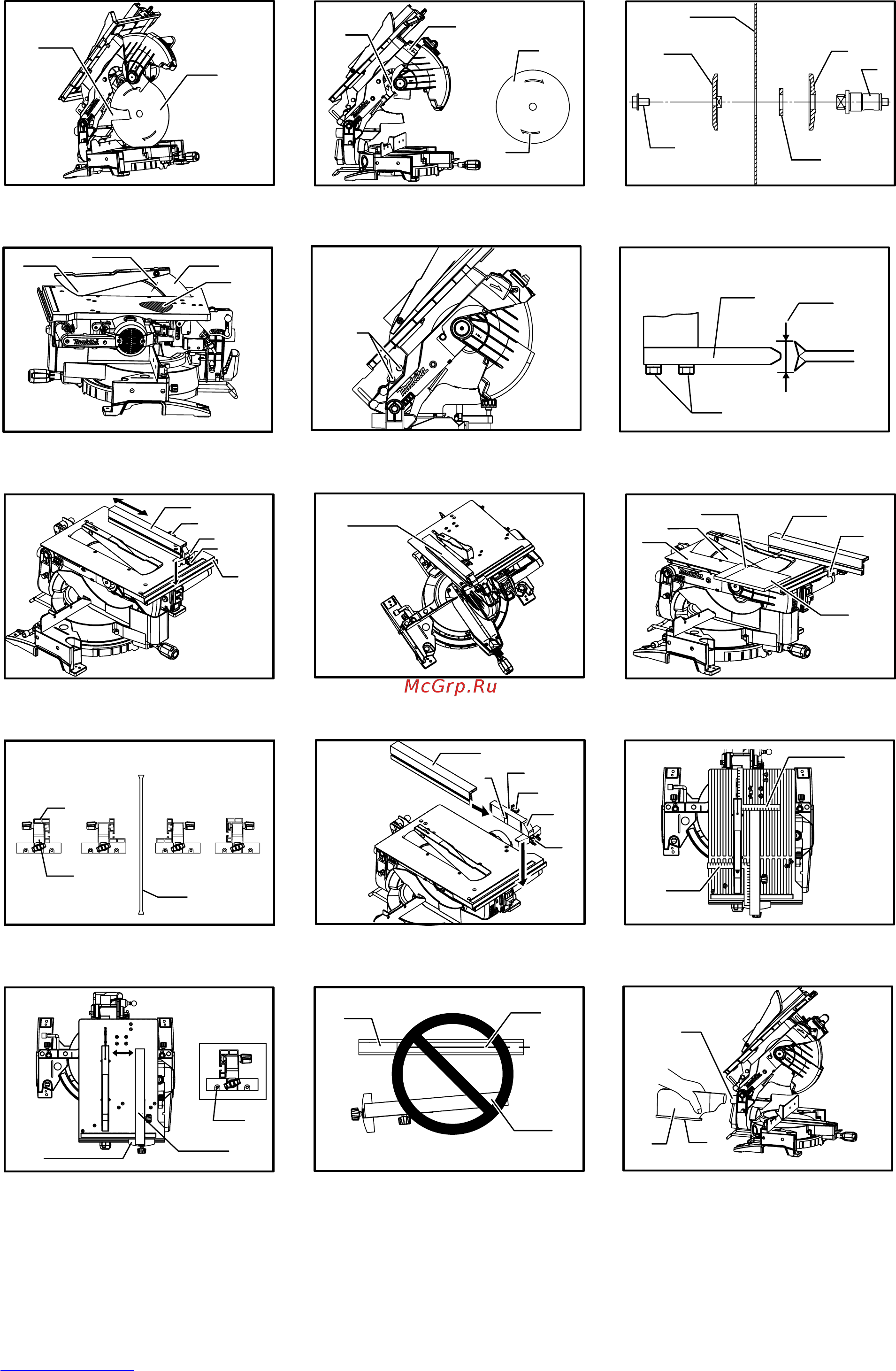 Makita LH1200FL Инструкция по эксплуатации онлайн [3/108] 306882