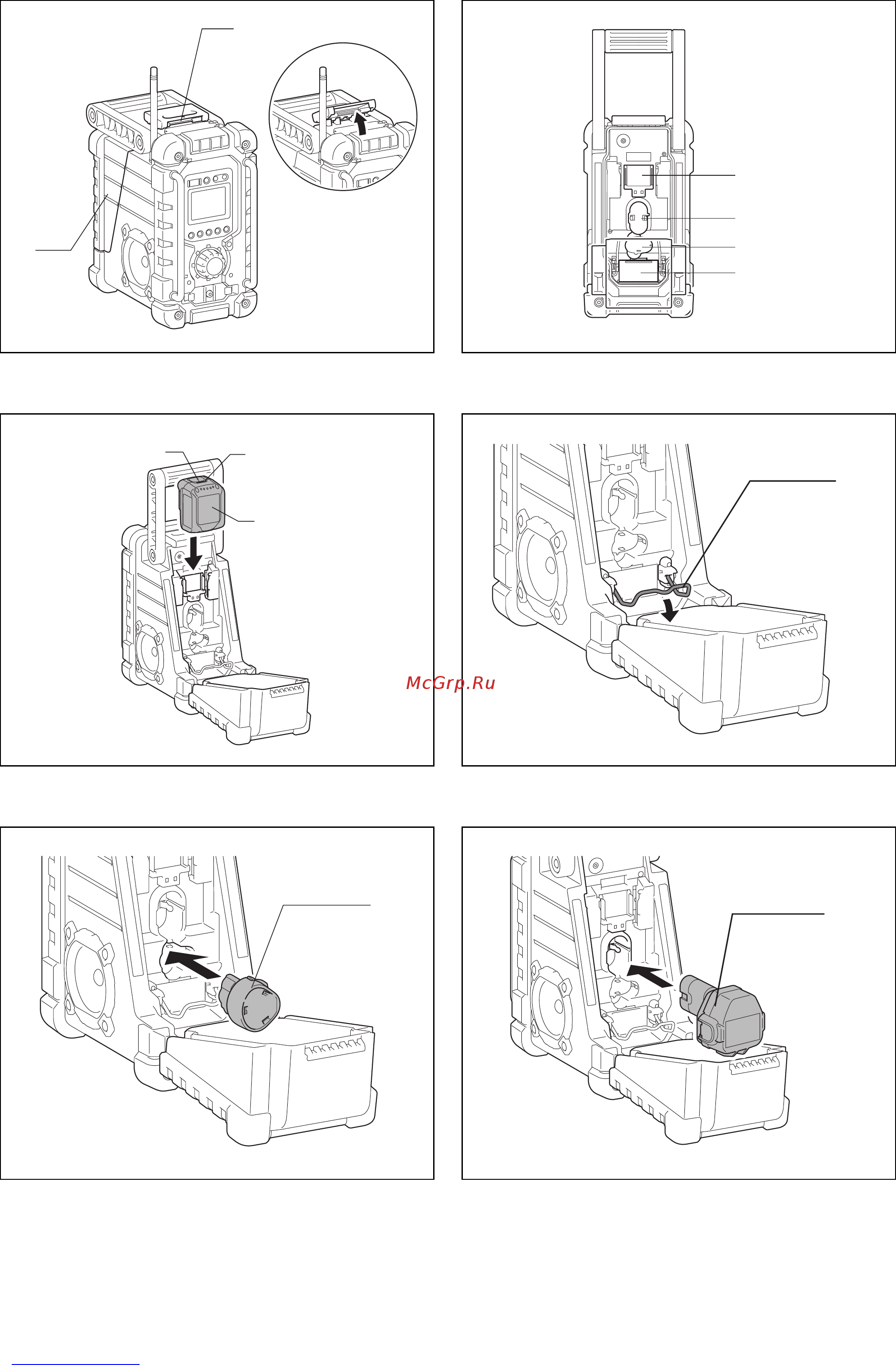 Makita BMR103B Инструкция по эксплуатации онлайн [3/124] 306888