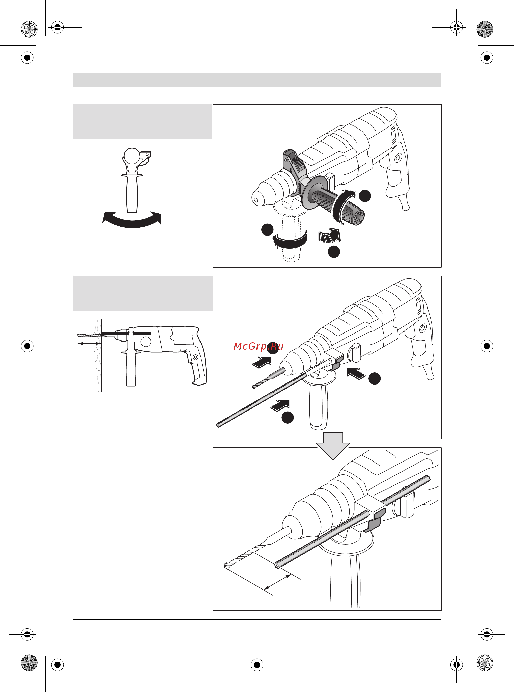 Bosch GBH 2-28 DFV 611267201 Инструкция по эксплуатации онлайн [201/204] 306939
