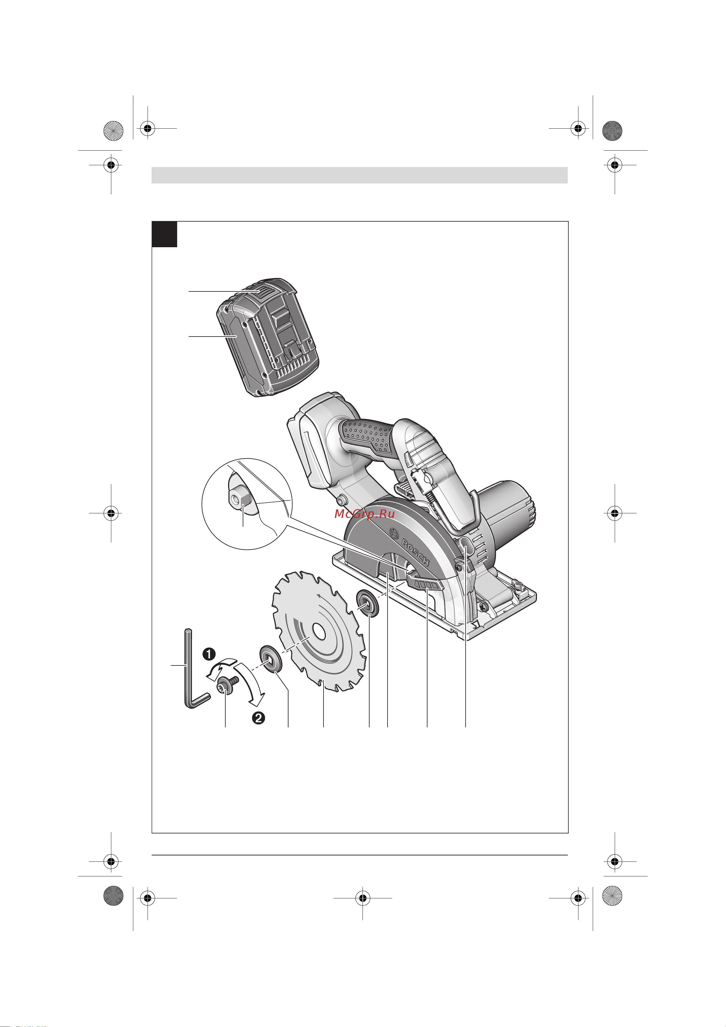 Bosch GKM 18 V-LI 06016A4001 Инструкция по эксплуатации онлайн [4/235] 307688