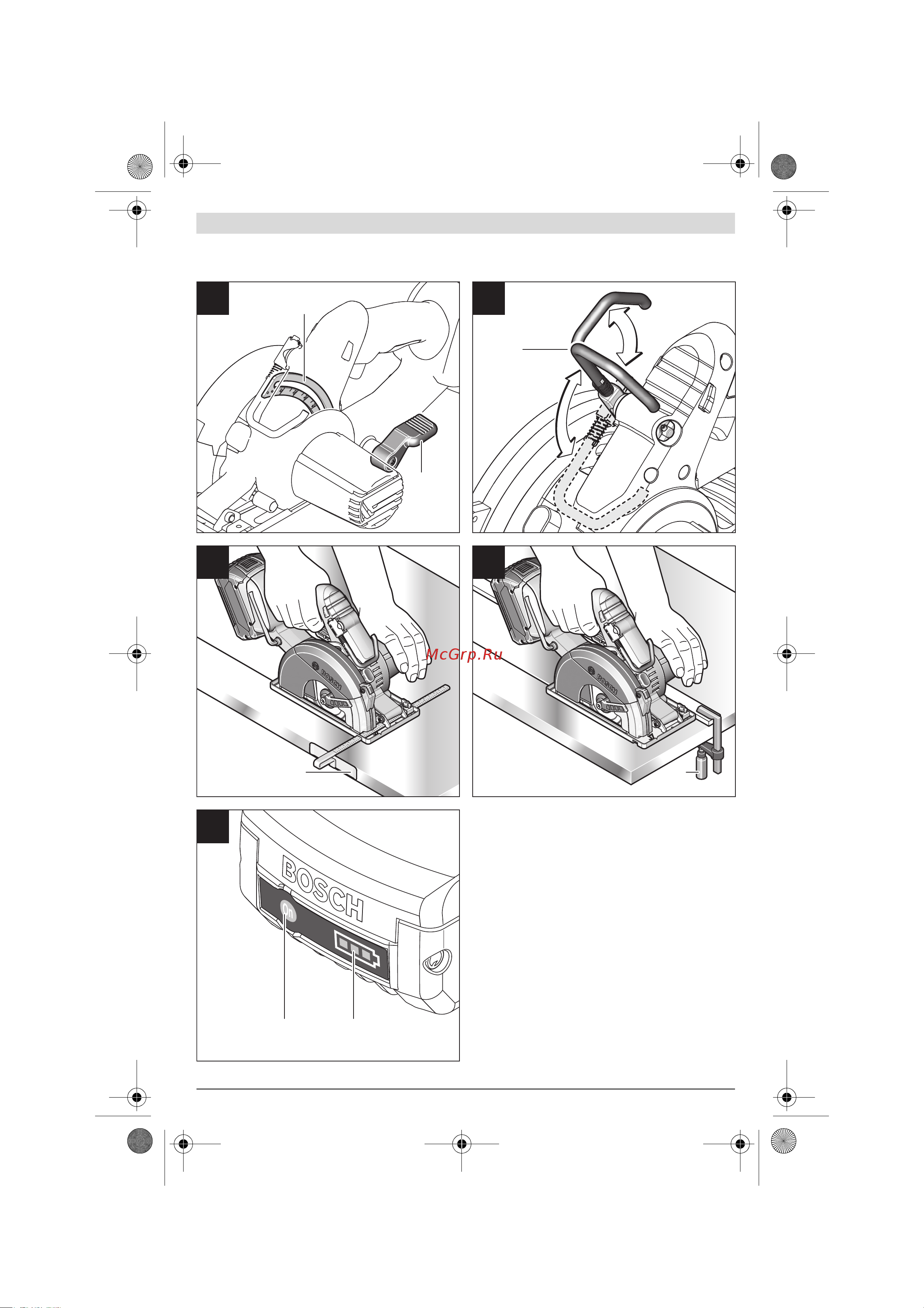 Bosch GKM 18 V-LI 06016A4001 Инструкция по эксплуатации онлайн [5/235] 307688