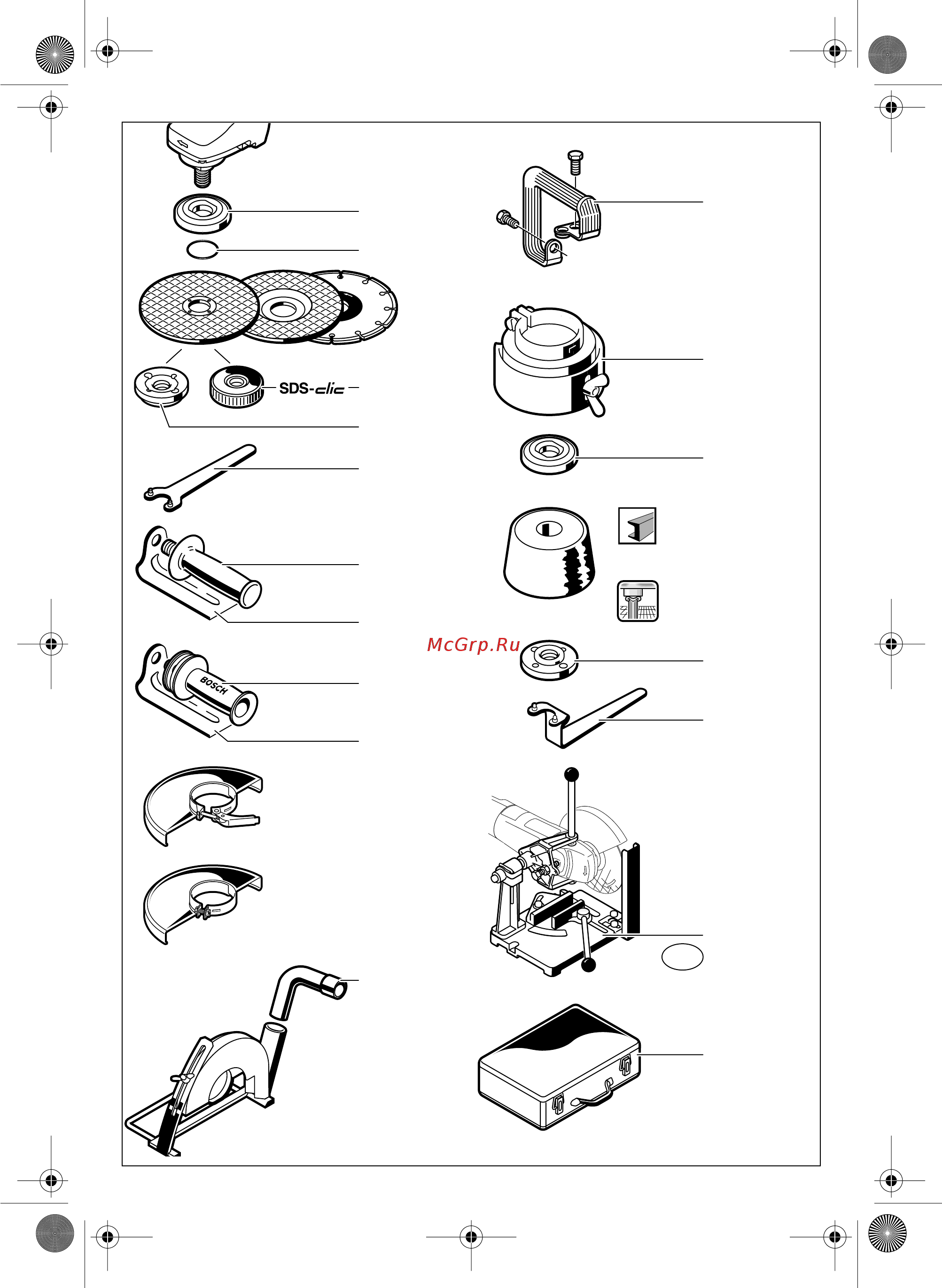 Bosch GWS 26-230 H 601856100 Инструкция по эксплуатации онлайн [2/15] 306973