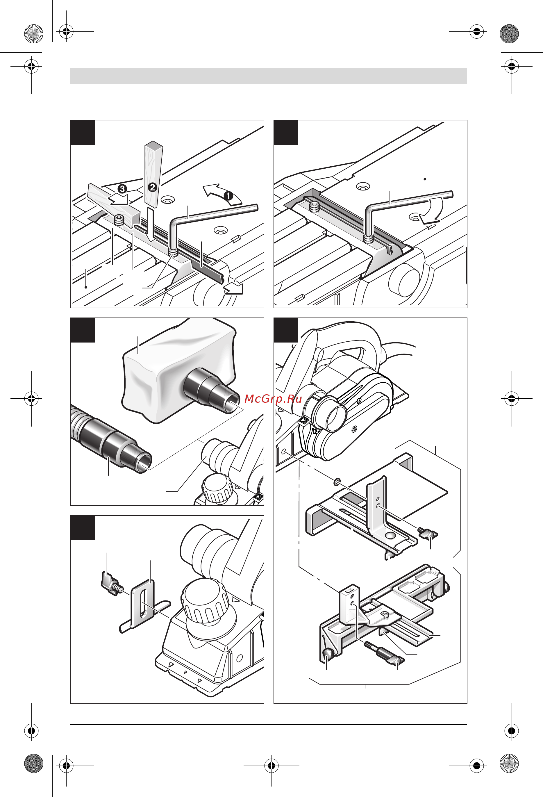 Bosch GHO 26-82 601594303 Инструкция по эксплуатации онлайн [4/169] 306988