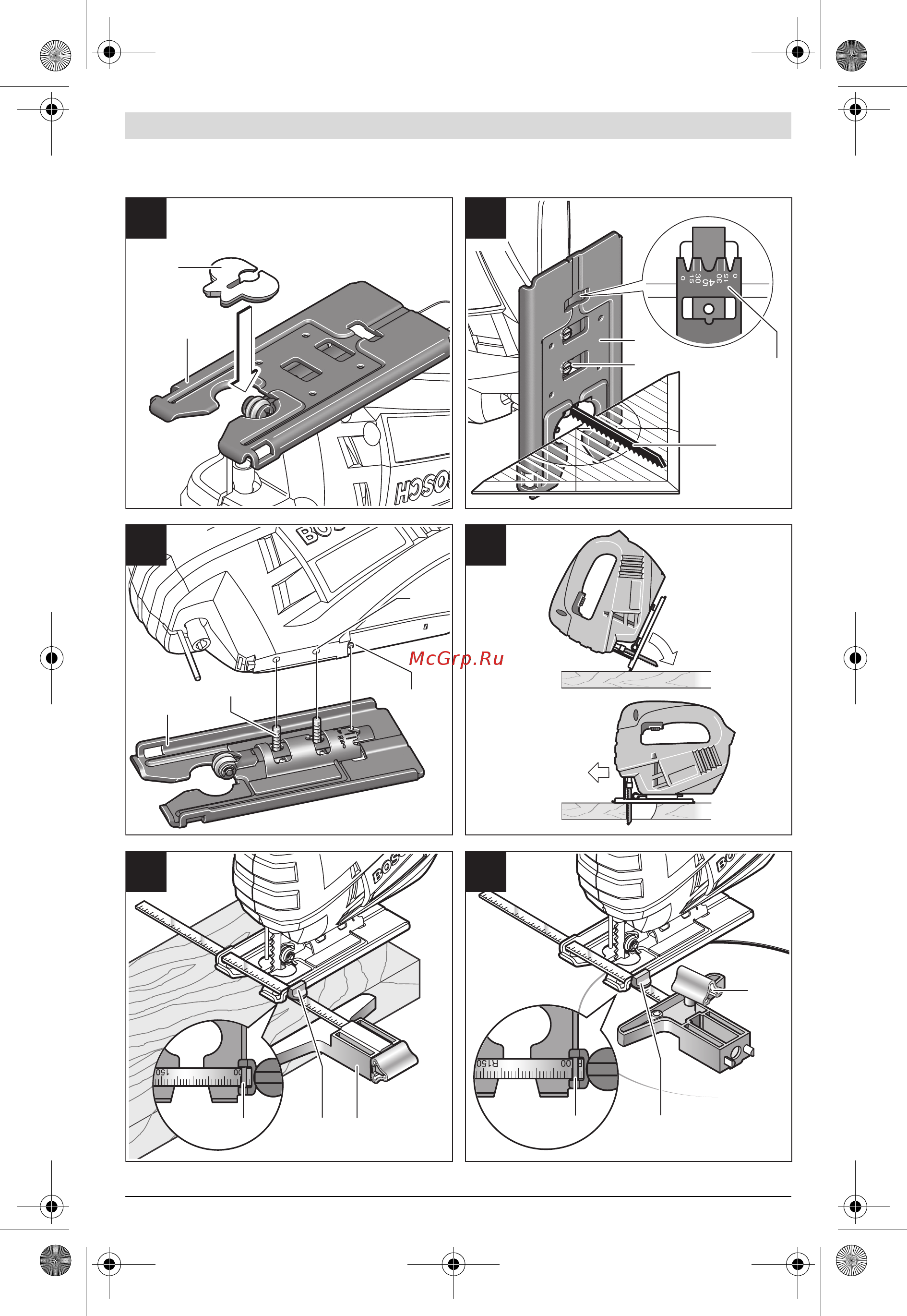 Bosch GST 65 B 601509120 Инструкция по эксплуатации онлайн [5/95] 306989