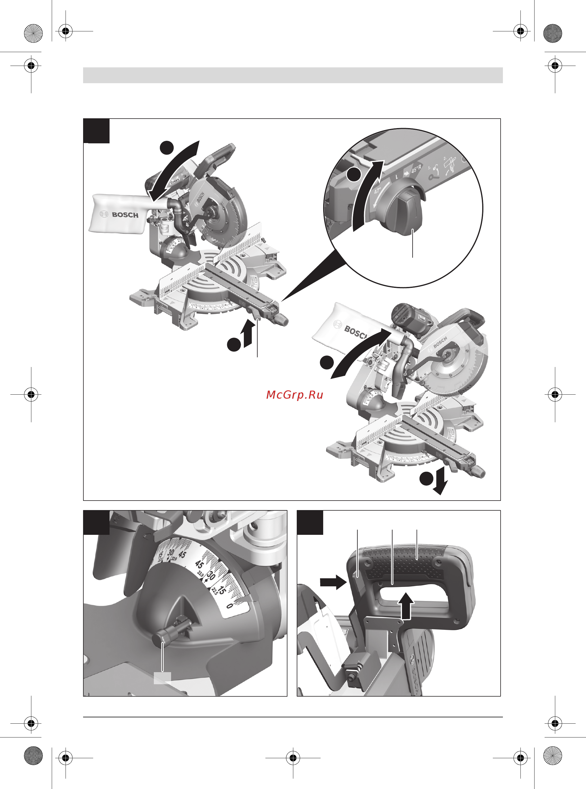 Bosch GCM 12 GDL 0601B23600 Инструкция по эксплуатации онлайн [10/480] 307002