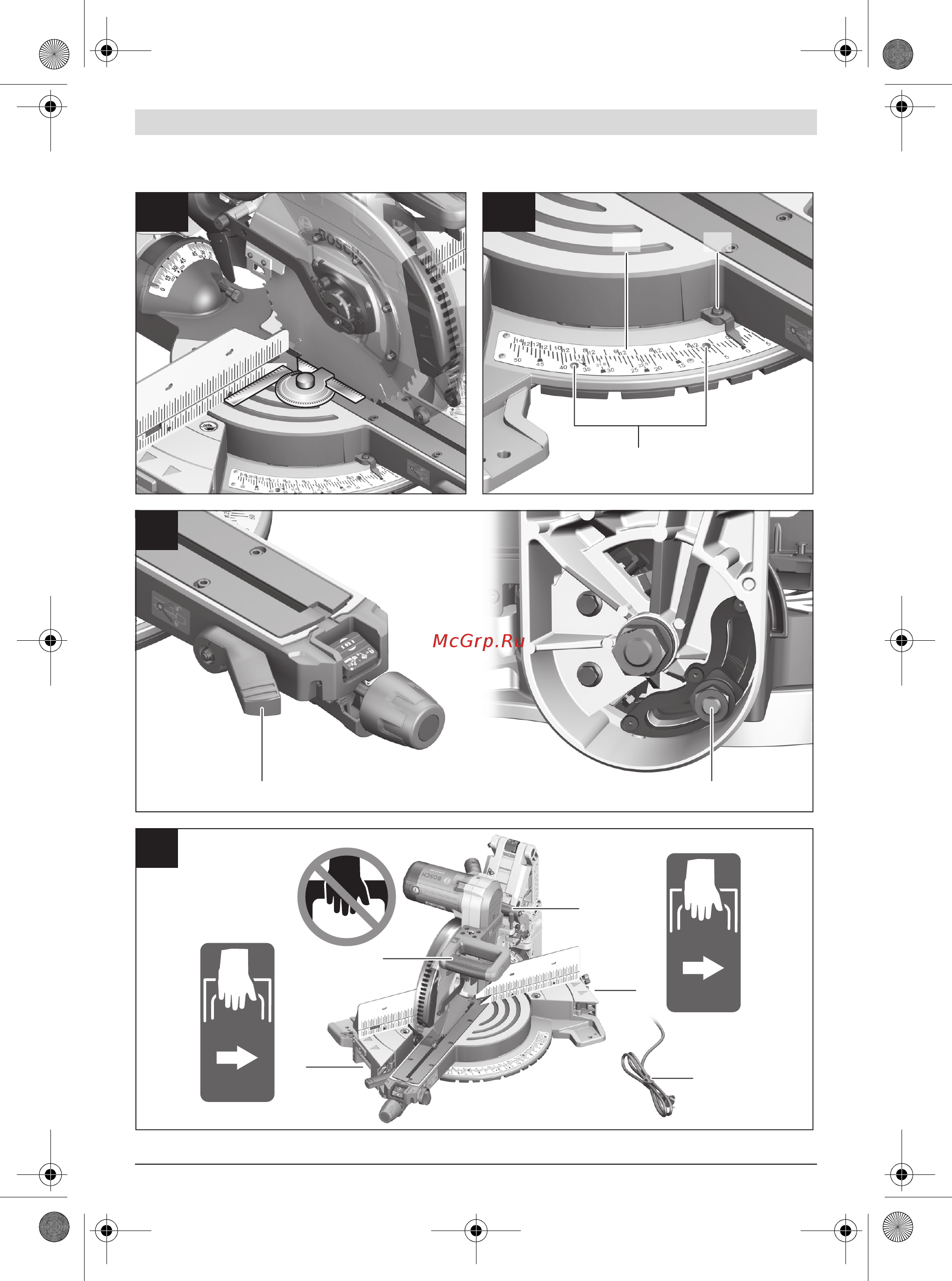 Bosch GCM 12 GDL 0601B23600 Инструкция по эксплуатации онлайн [15/480] 307002