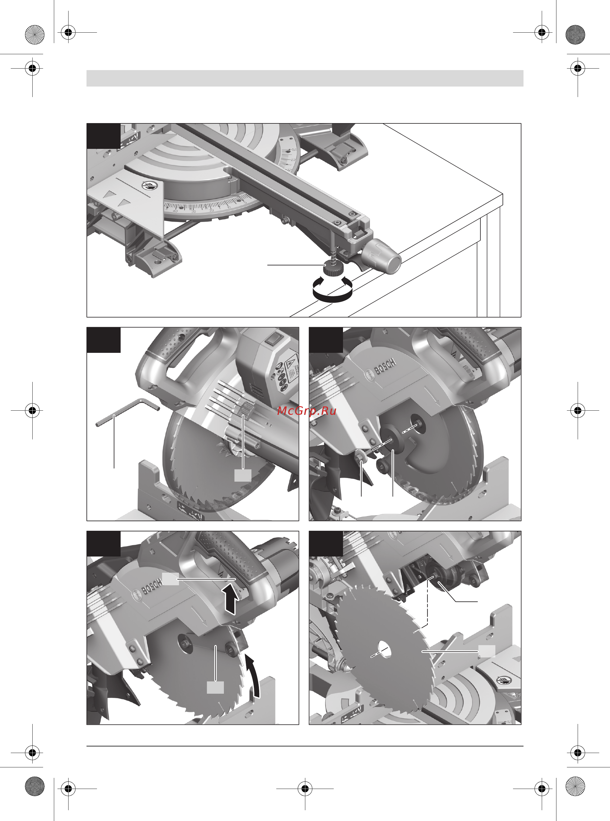 Bosch GCM 8 SJL 0601B19100 Инструкция по эксплуатации онлайн [5/349] 307014