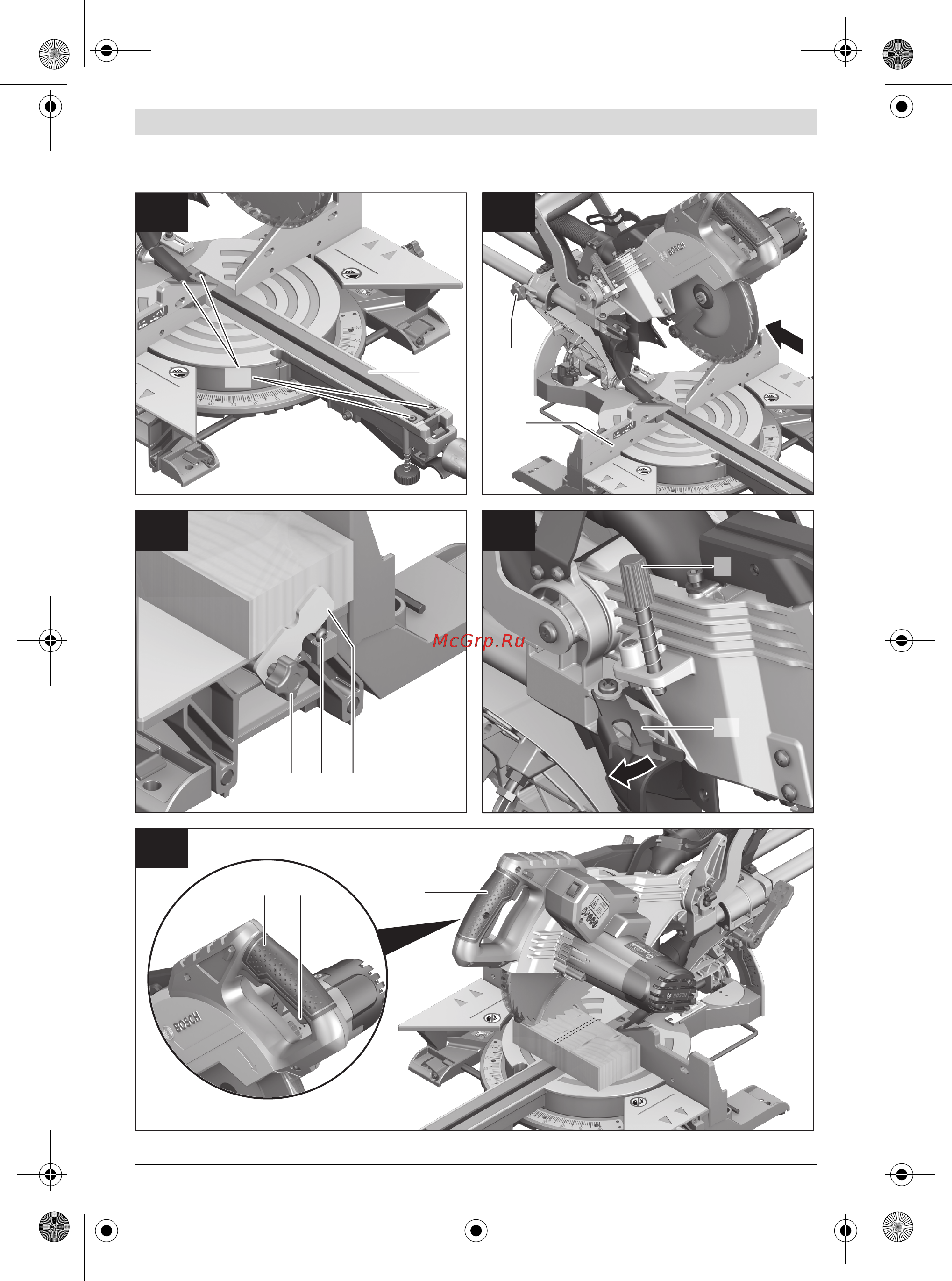 Bosch GCM 8 SJL 0601B19100 Инструкция по эксплуатации онлайн [8/349] 307014