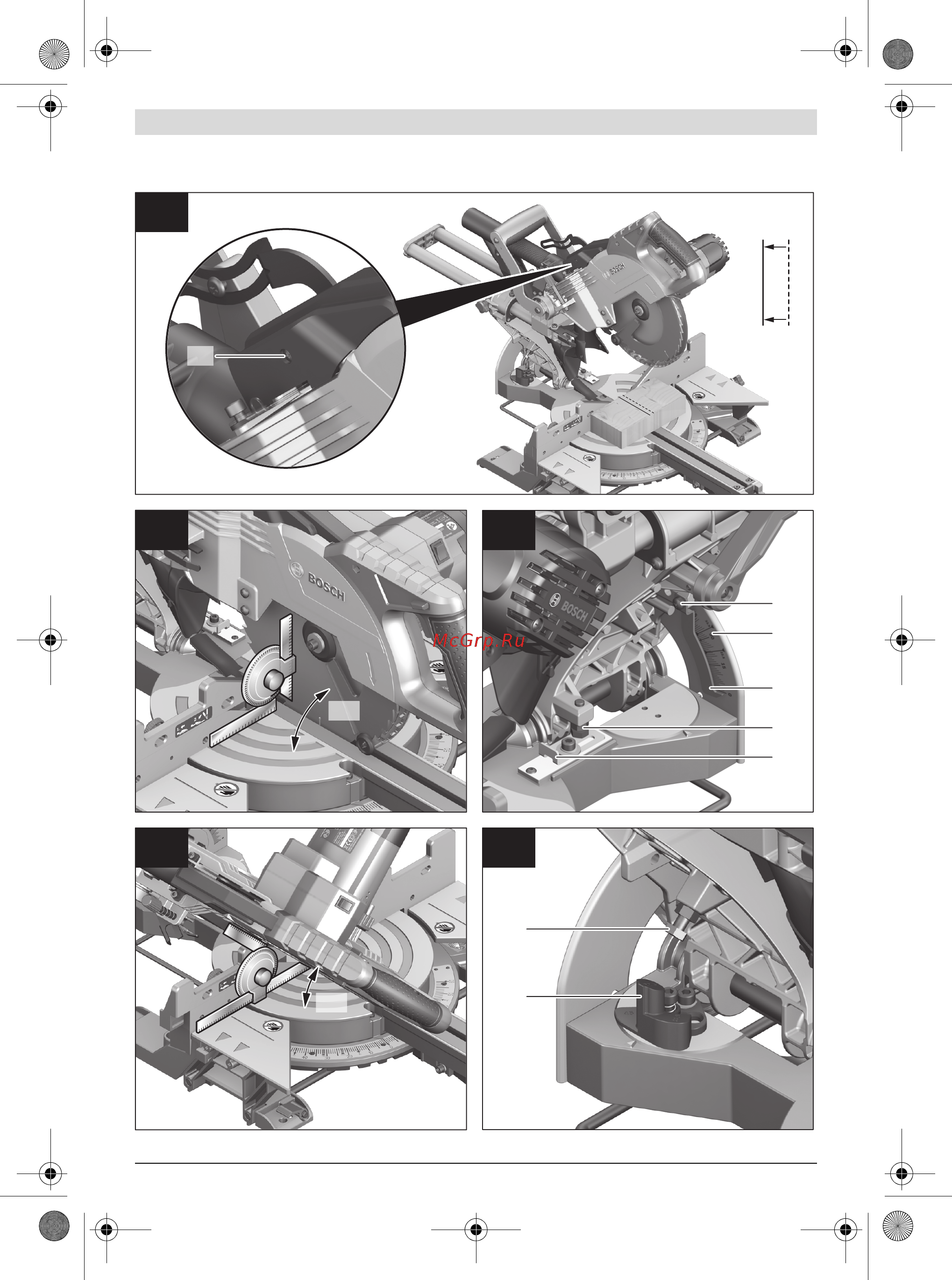 Bosch GCM 8 SJL 0601B19100 Инструкция по эксплуатации онлайн [9/349] 307014