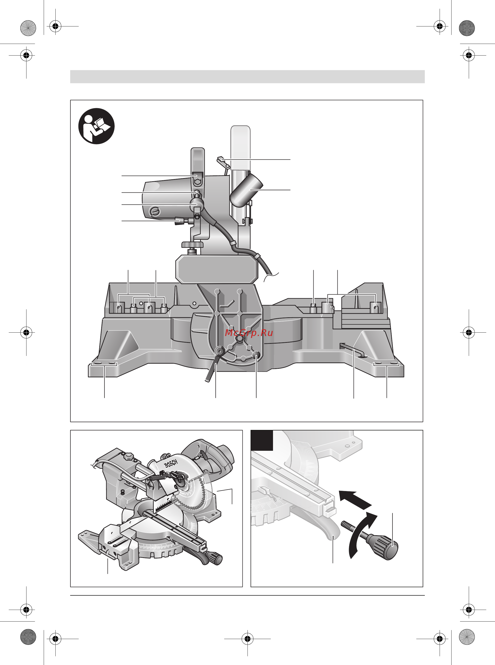 Bosch GCM 10 S 0601B20508 Инструкция по эксплуатации онлайн [4/266] 307021