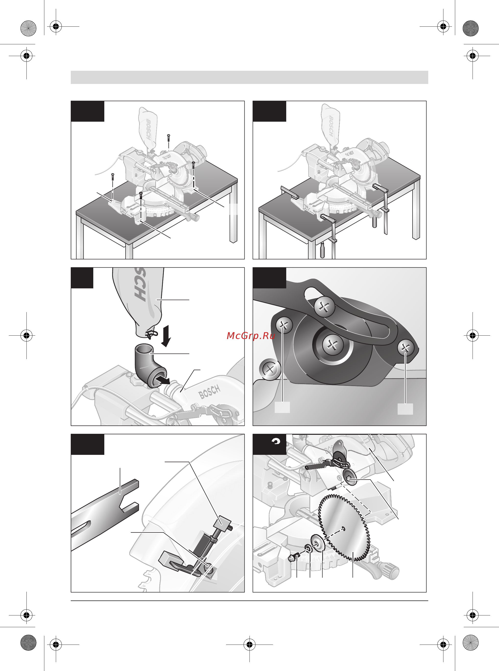 Bosch GCM 10 S 0601B20508 Инструкция по эксплуатации онлайн [5/266] 307021