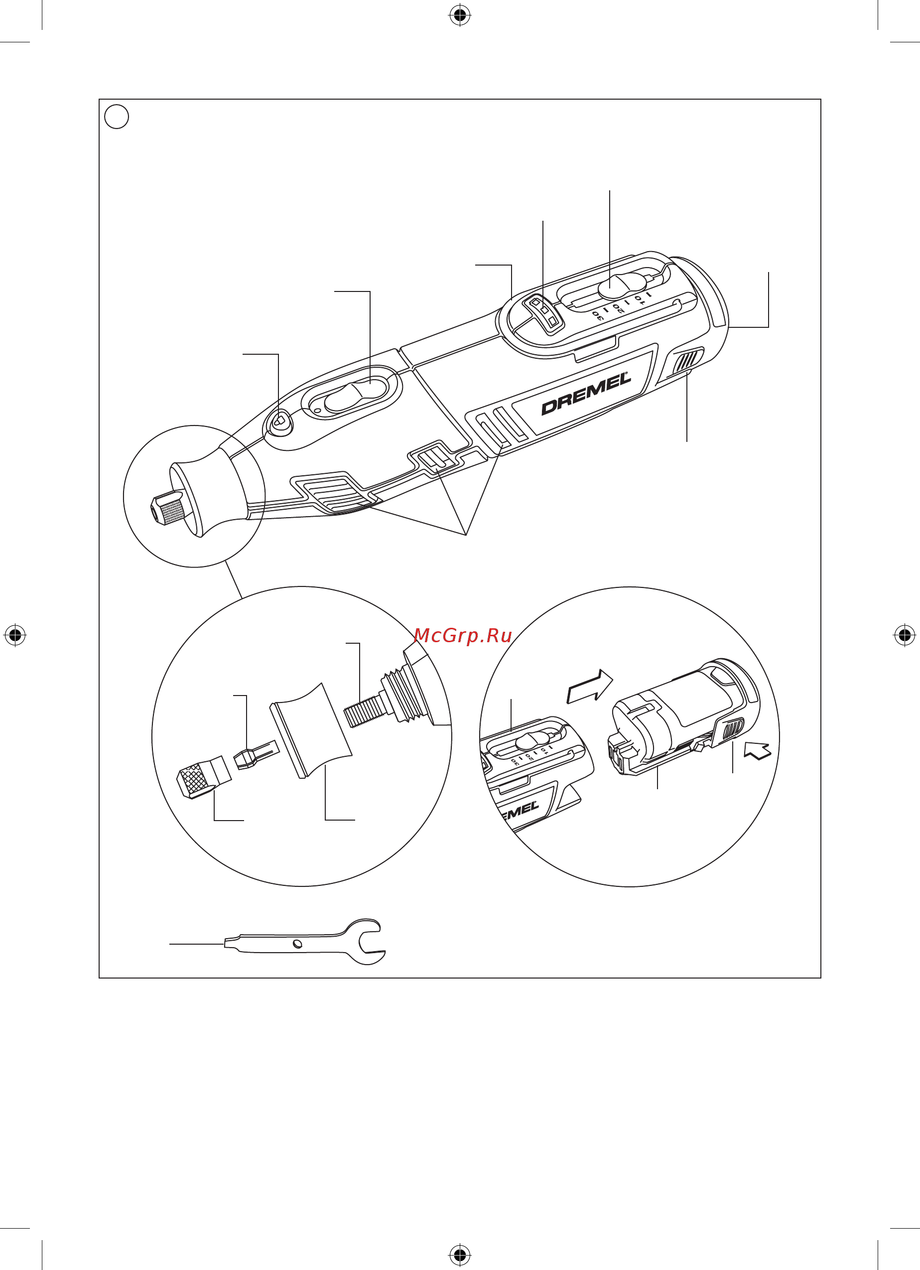 Dremel F0138200JM Инструкция по эксплуатации онлайн [2/144] 307026
