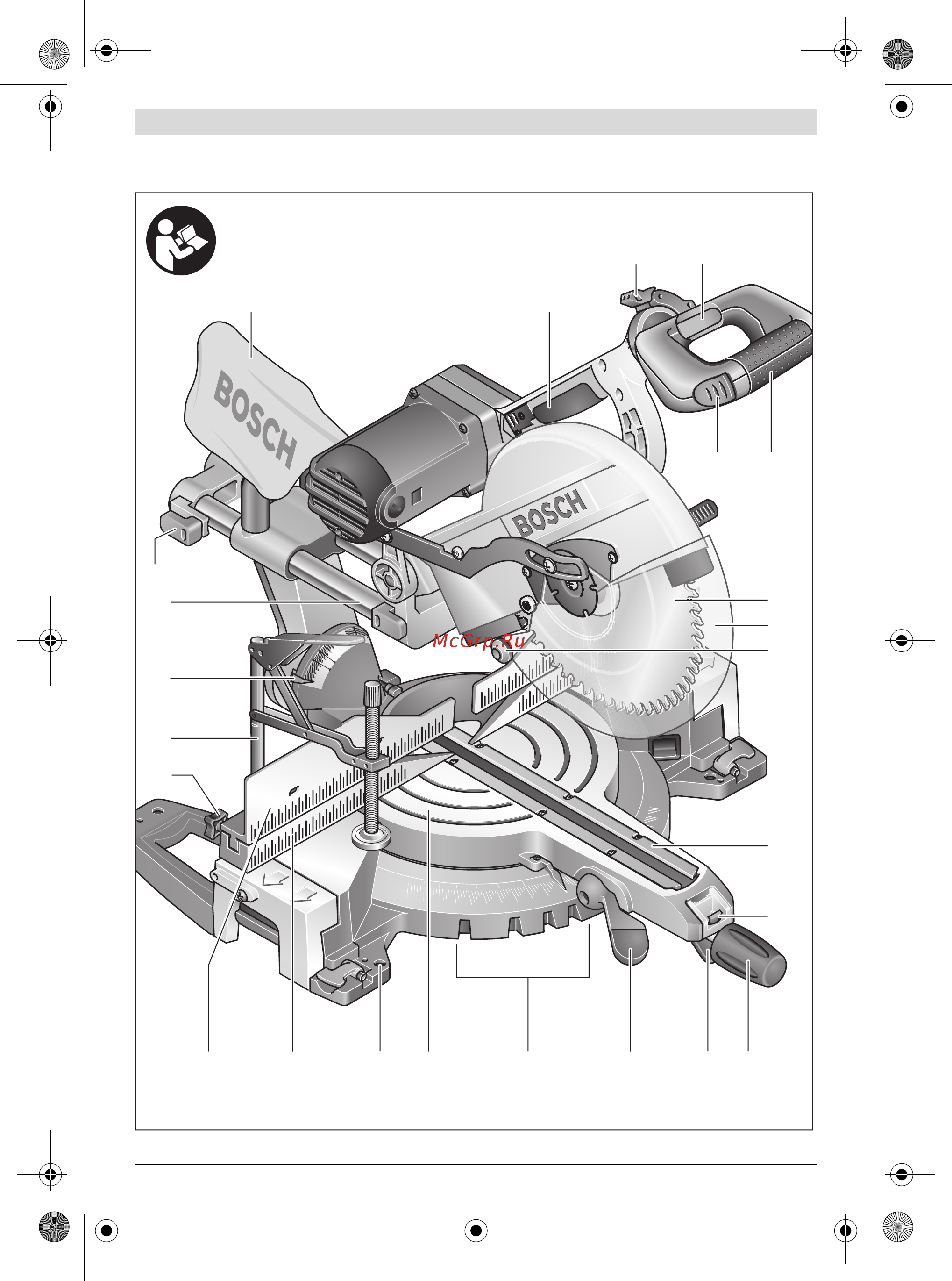 Bosch GCM 10 SD 0601B22508 [3/422] Gcm 10 sd