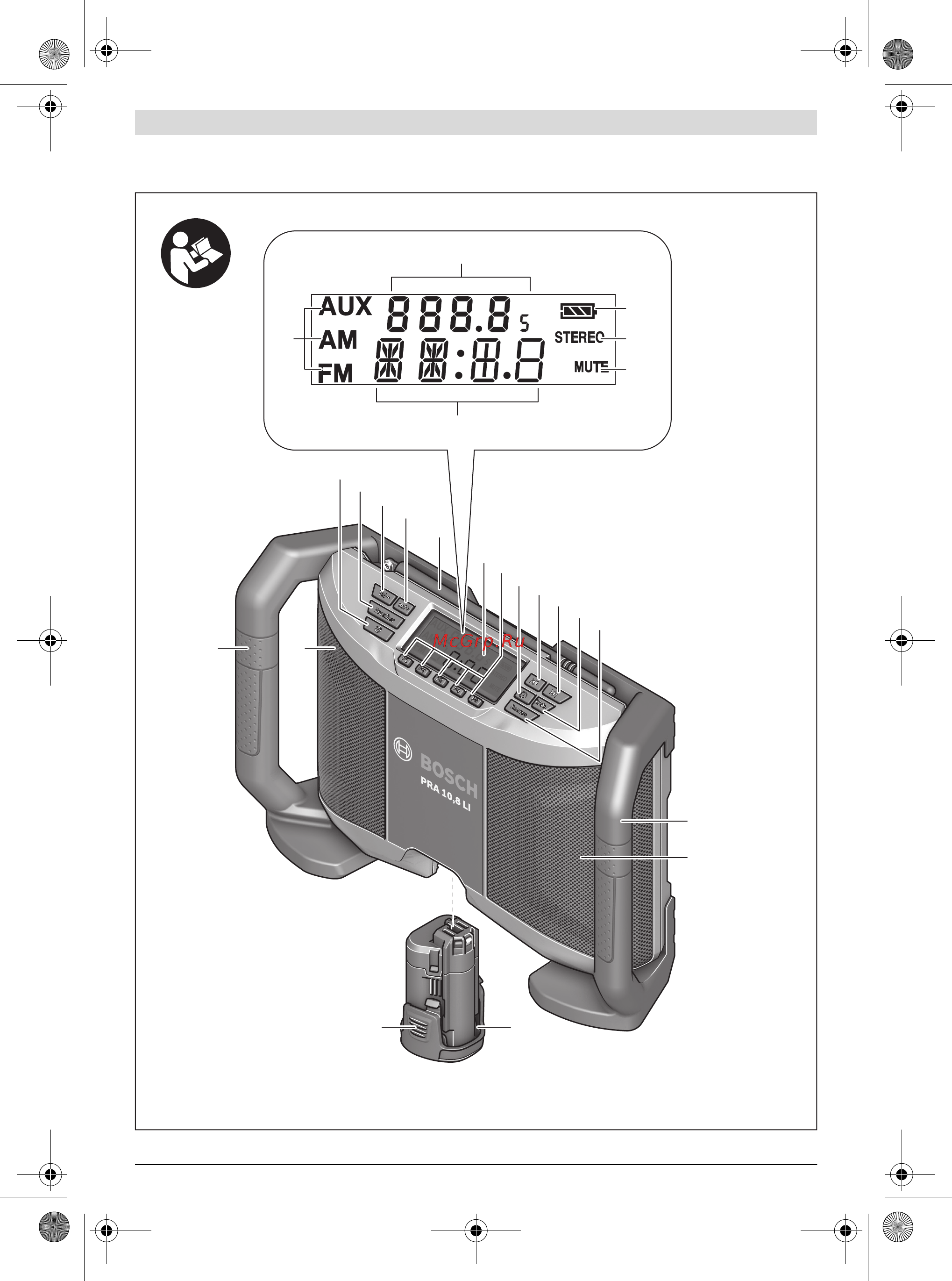 Bosch PRA 10,8 LI 06039B1000 [3/163] Pra 10 8 li