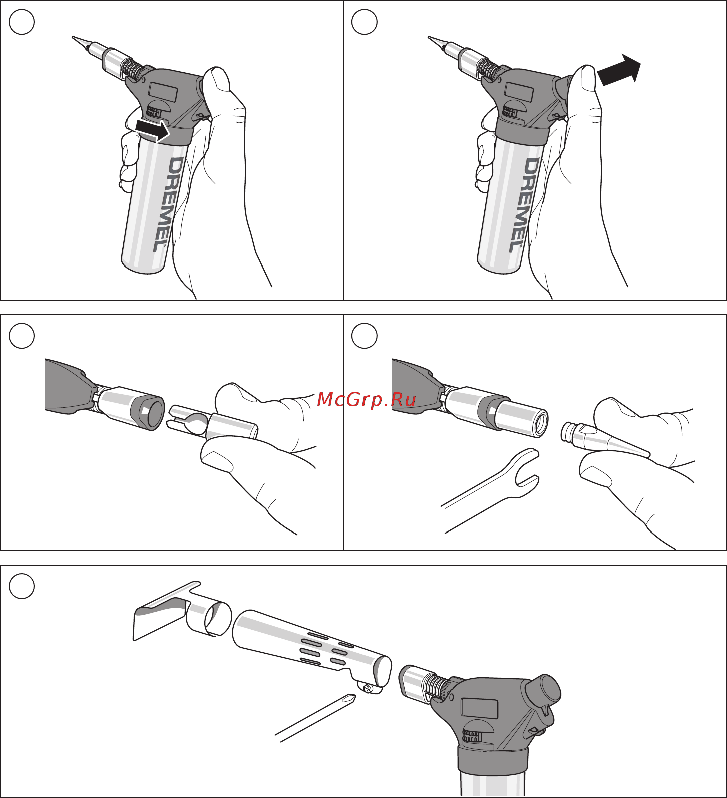 Dremel F0132200JC Инструкция по эксплуатации онлайн [3/80] 307423