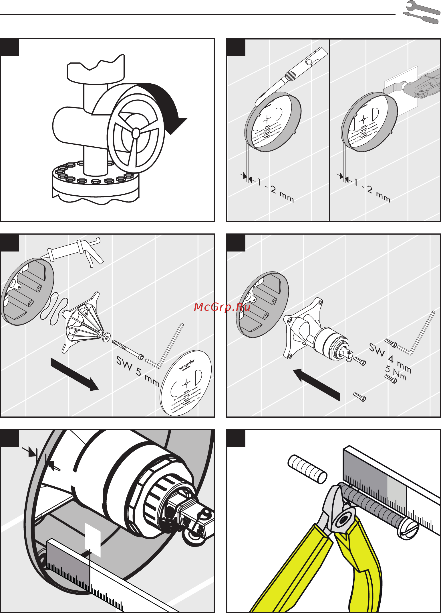 HansGrohe Metris 31686000 хром Инструкция по эксплуатации онлайн [3/12] 372003