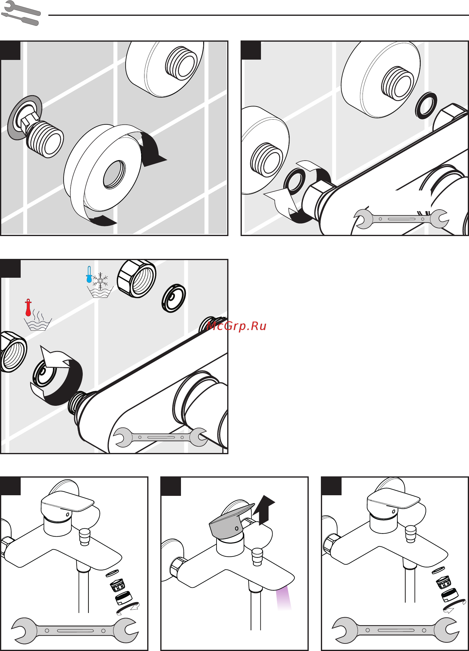 HansGrohe Talis S 72600000 хром Инструкция по эксплуатации онлайн [4/11] 371982