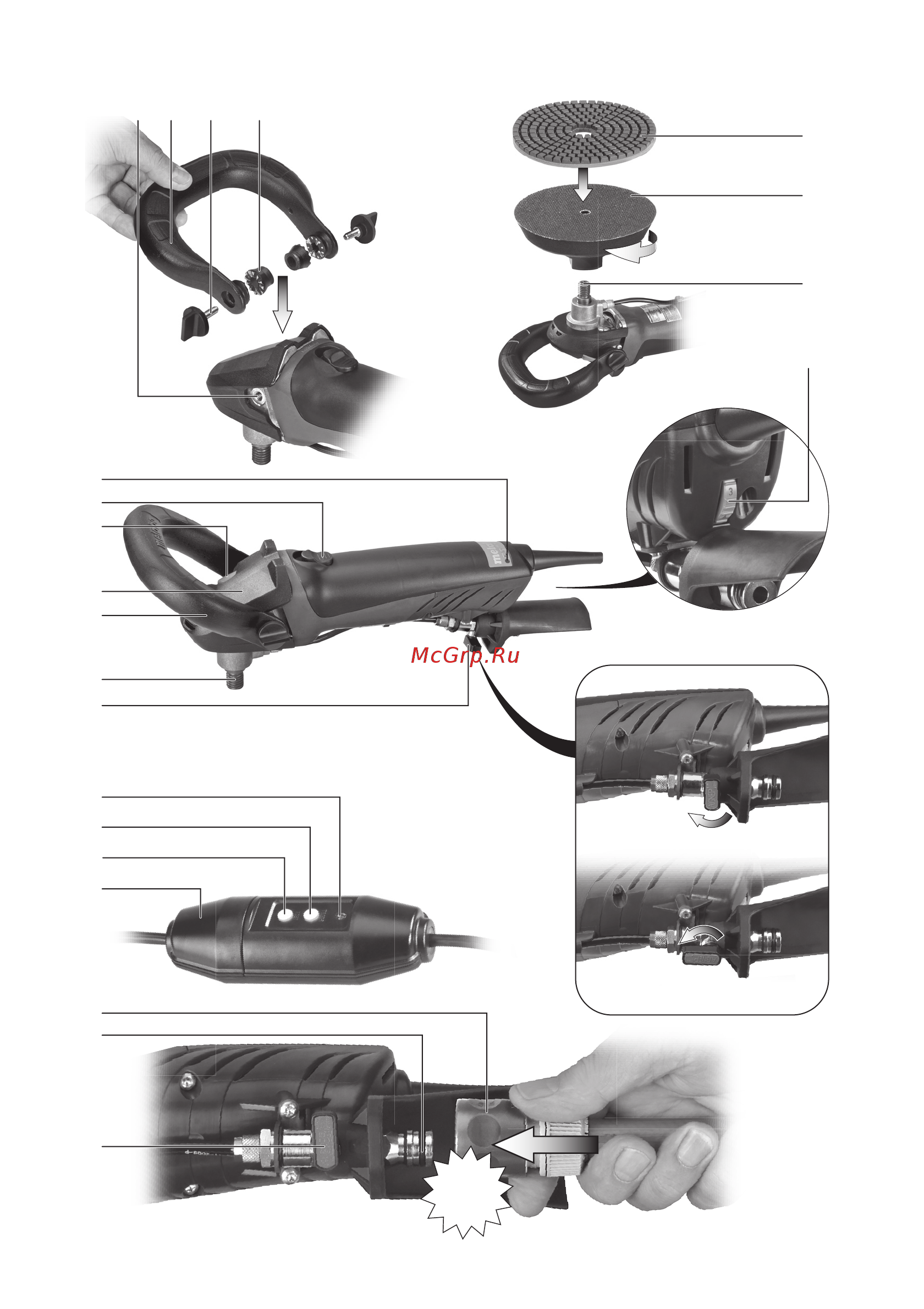 Metabo PWE 11-100 602050000 Инструкция по эксплуатации онлайн [2/96] 307548