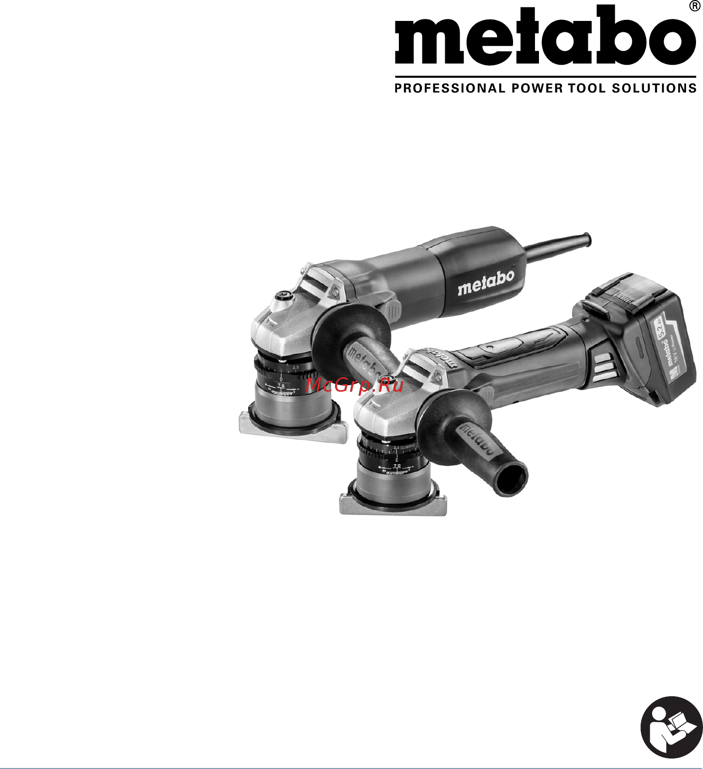Metabo KFM 18 LTX 3 RF 601754700 Инструкция по эксплуатации онлайн