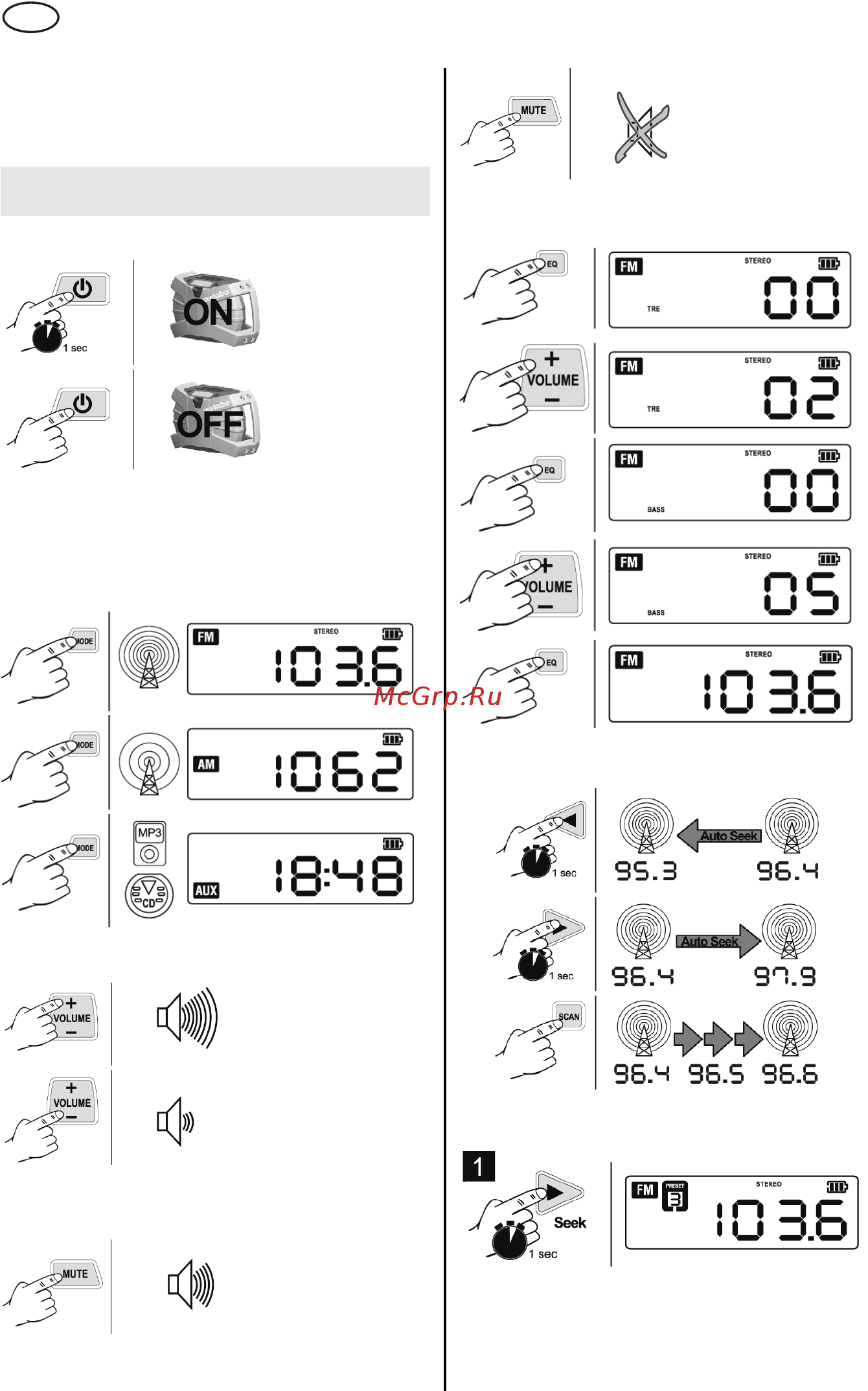 Metabo POWERMAXX RC 12 602113000 [32/83] Manejo