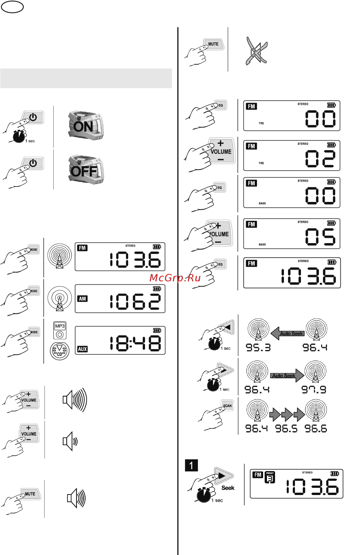 Metabo POWERMAXX RC 12 602113000 [74/83] Használat
