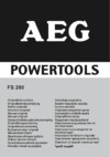 AEG FS280 4935419280 Инструкция по эксплуатации