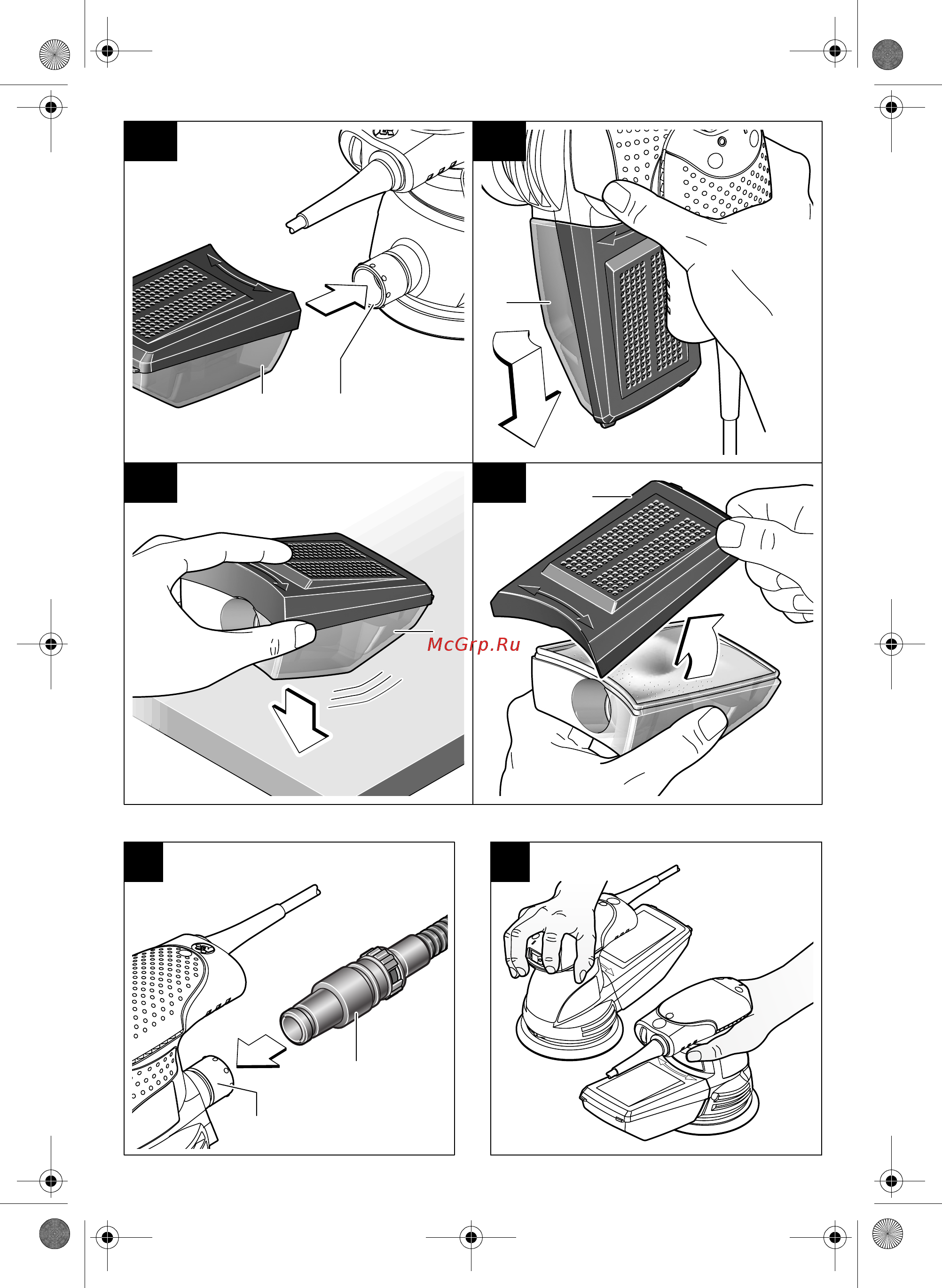 Bosch GEX 125-1 AE L-BOXX (0601387503) Инструкция по эксплуатации онлайн [5/189] 507734