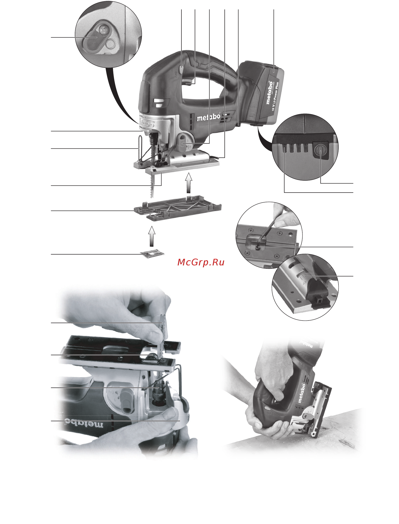 Metabo STA 18 LTX 602298850 Инструкция по эксплуатации онлайн [2/68] 307770