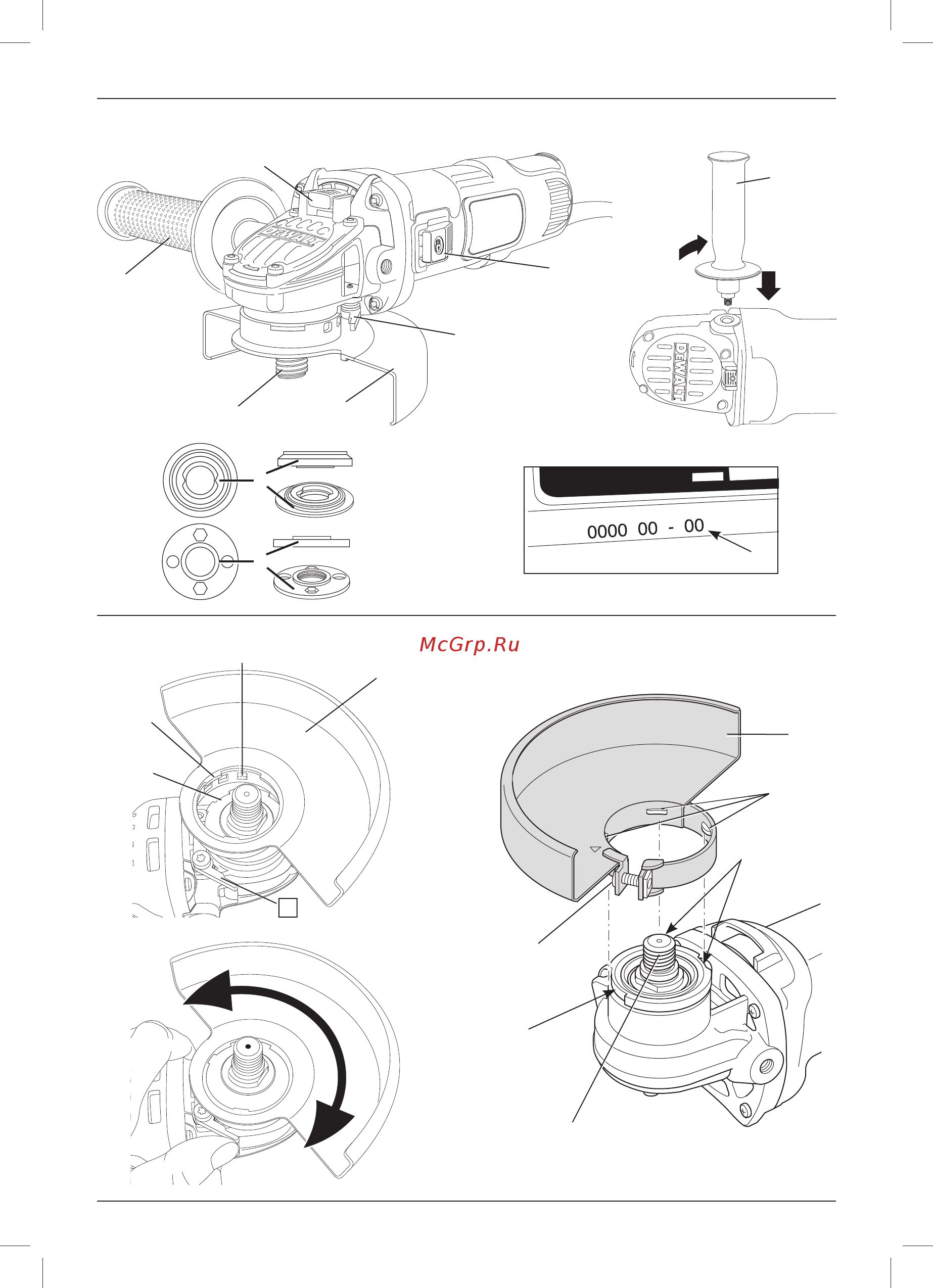 Dewalt DWE4051-KS Инструкция по эксплуатации онлайн [3/44] 307874