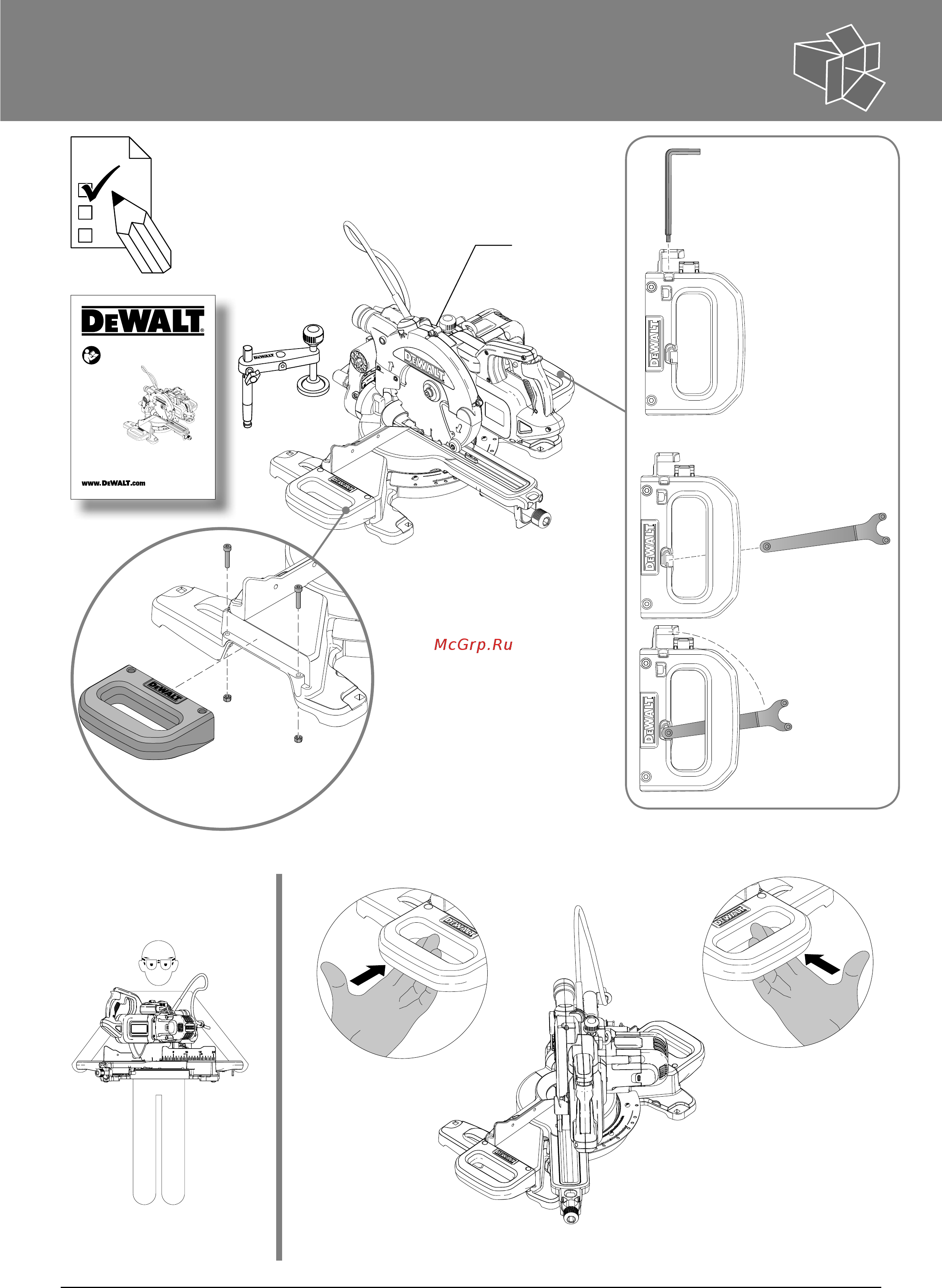 Dewalt DWS774 [3/40] Xxxx xx xx