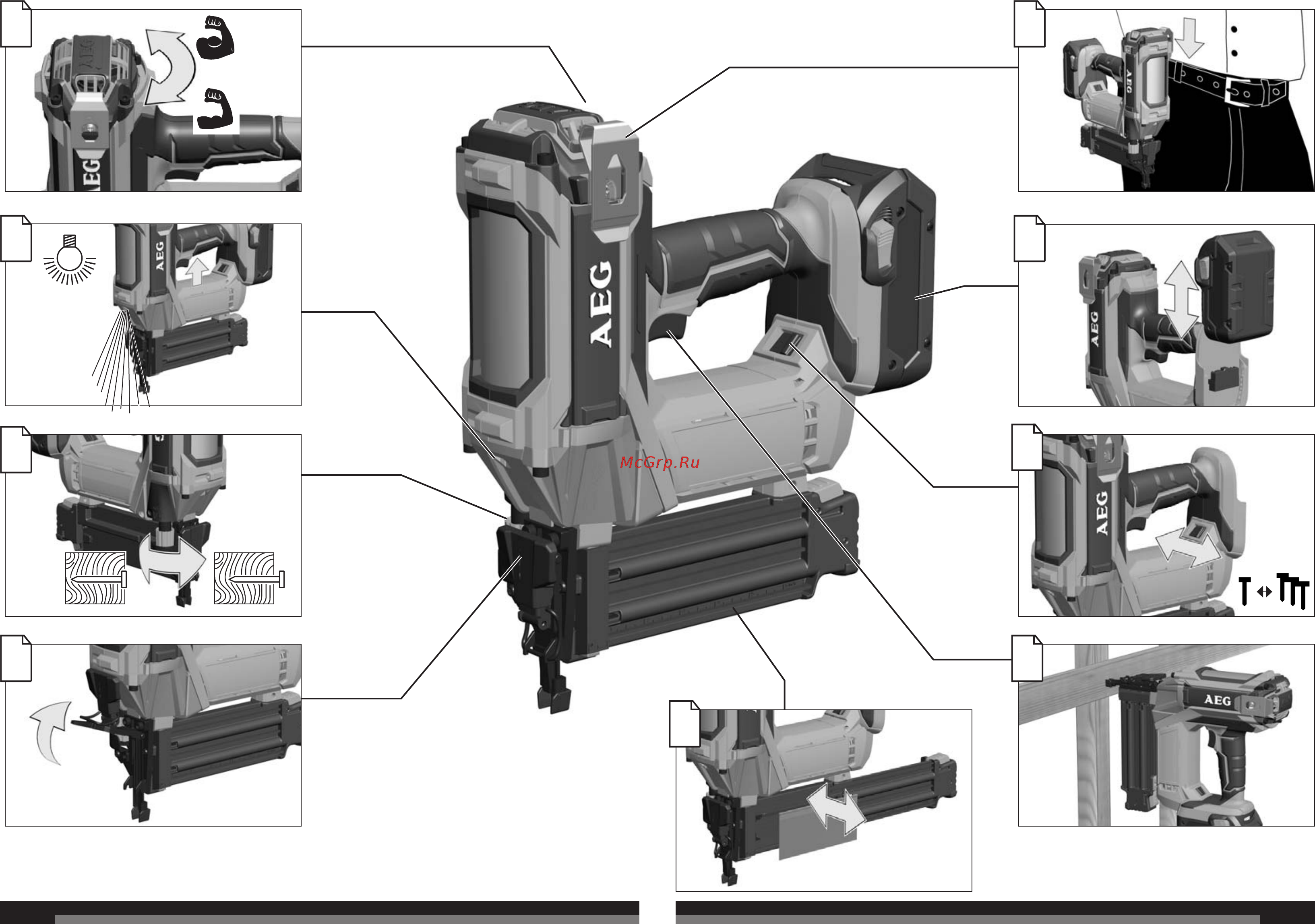 AEG B18N18LI-201C 4935451536 Инструкция по эксплуатации онлайн [3/55] 307909