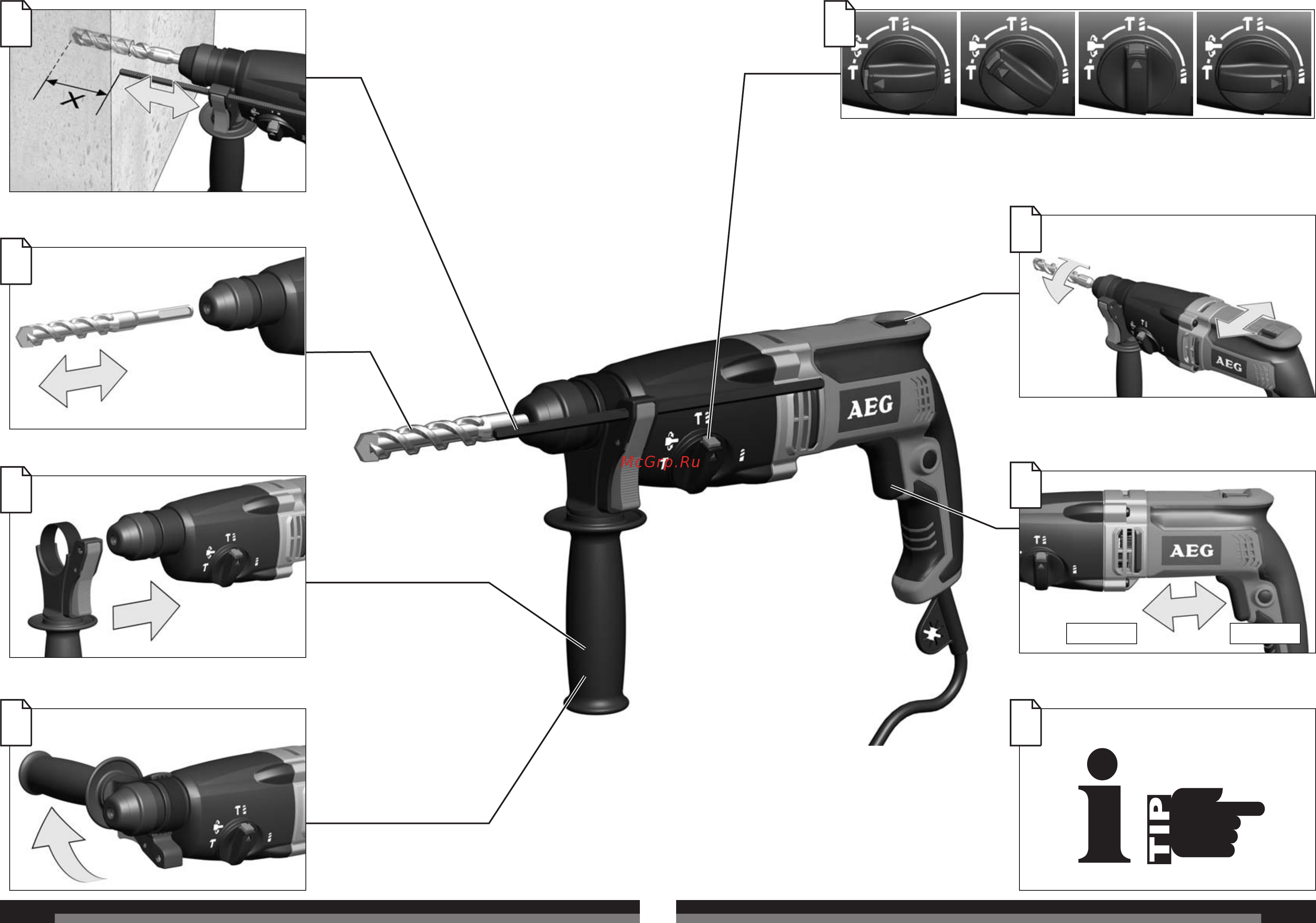 AEG KH26E 4935428180 Инструкция по эксплуатации онлайн [3/37] 307920