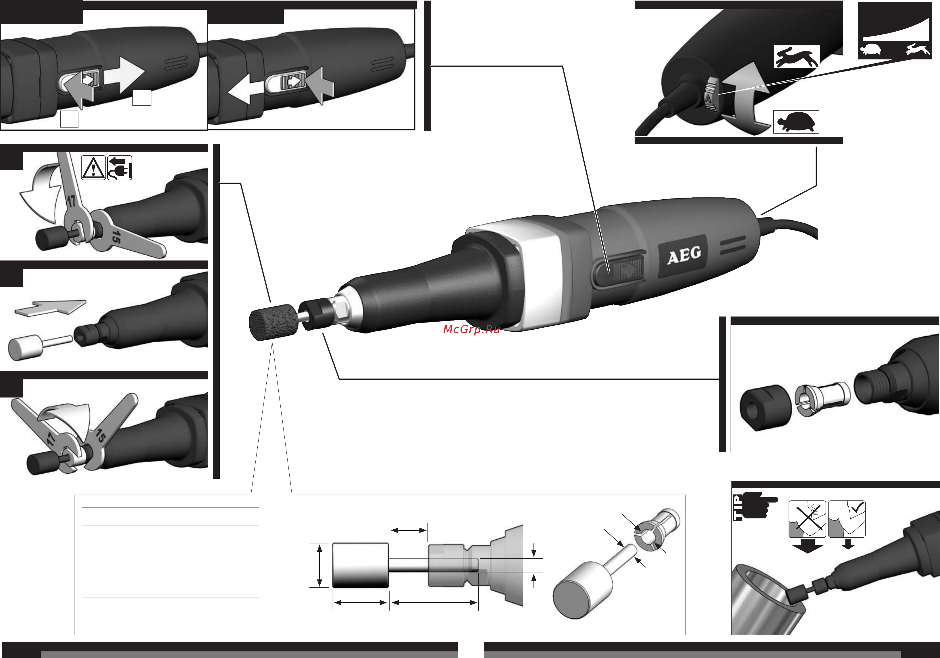 AEG GS500E 4935412985 Инструкция по эксплуатации онлайн [3/45] 307929