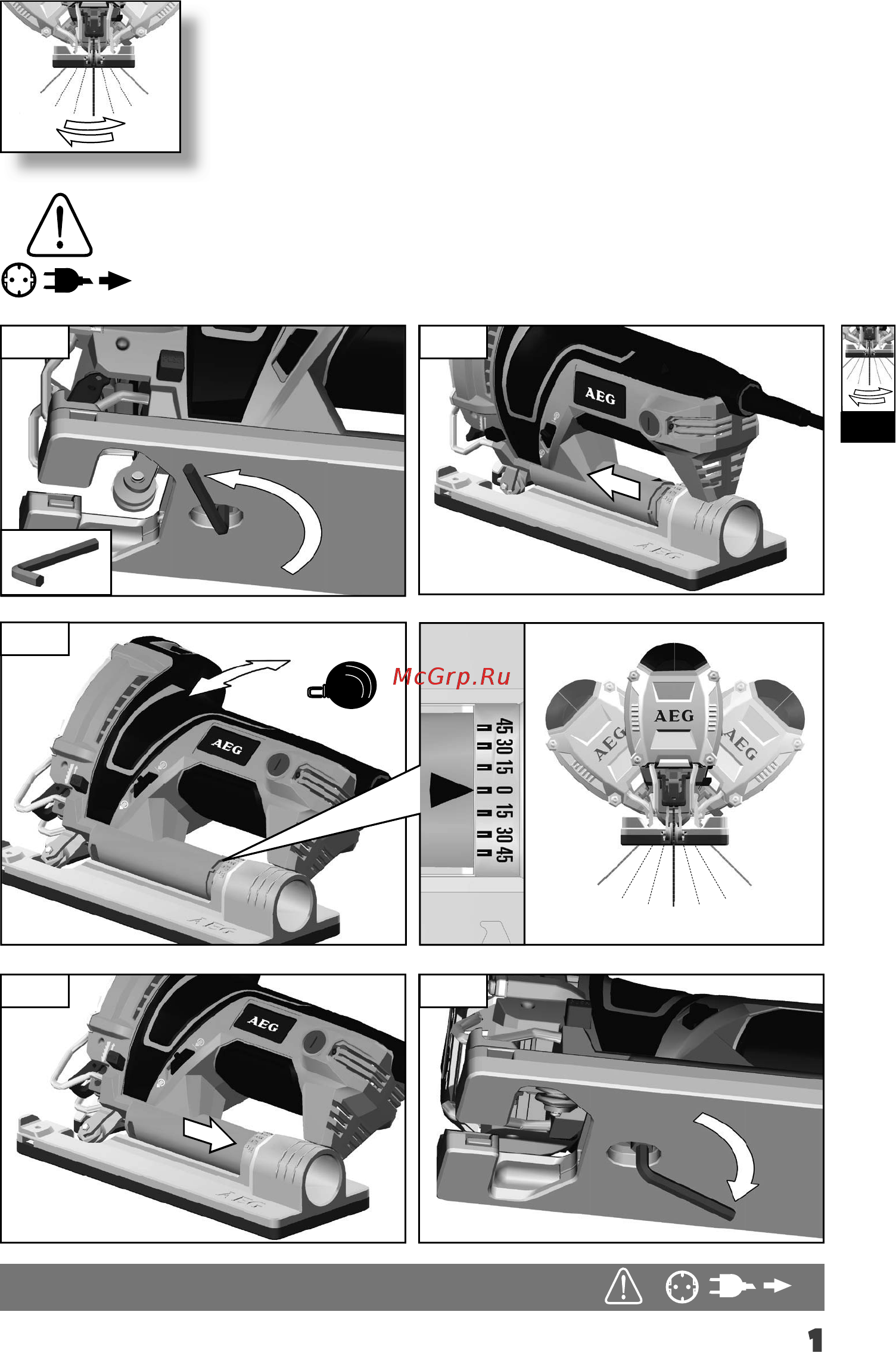 AEG PST500X 4935428260 Инструкция по эксплуатации онлайн [5/67] 307923