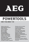 AEG BBSE1100 4935413530 Инструкция по эксплуатации