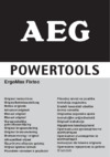 AEG ERGOMAX 4935412396 Инструкция по эксплуатации