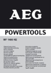 AEG MF1400KE 4935411850 Инструкция по эксплуатации