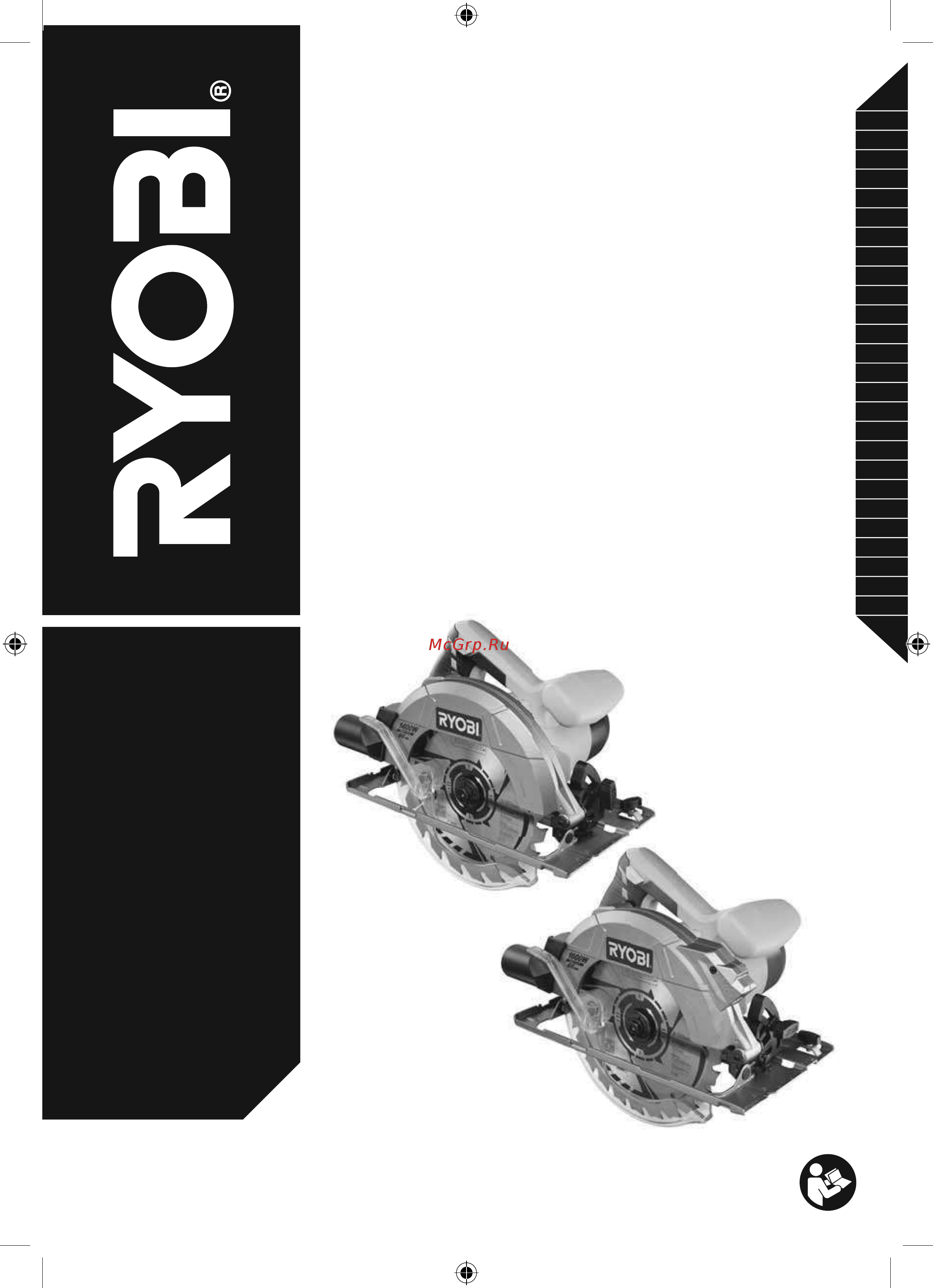 Ryobi RCS1400G Circular Saw IN2 5133002778 Инструкция по эксплуатации онлайн